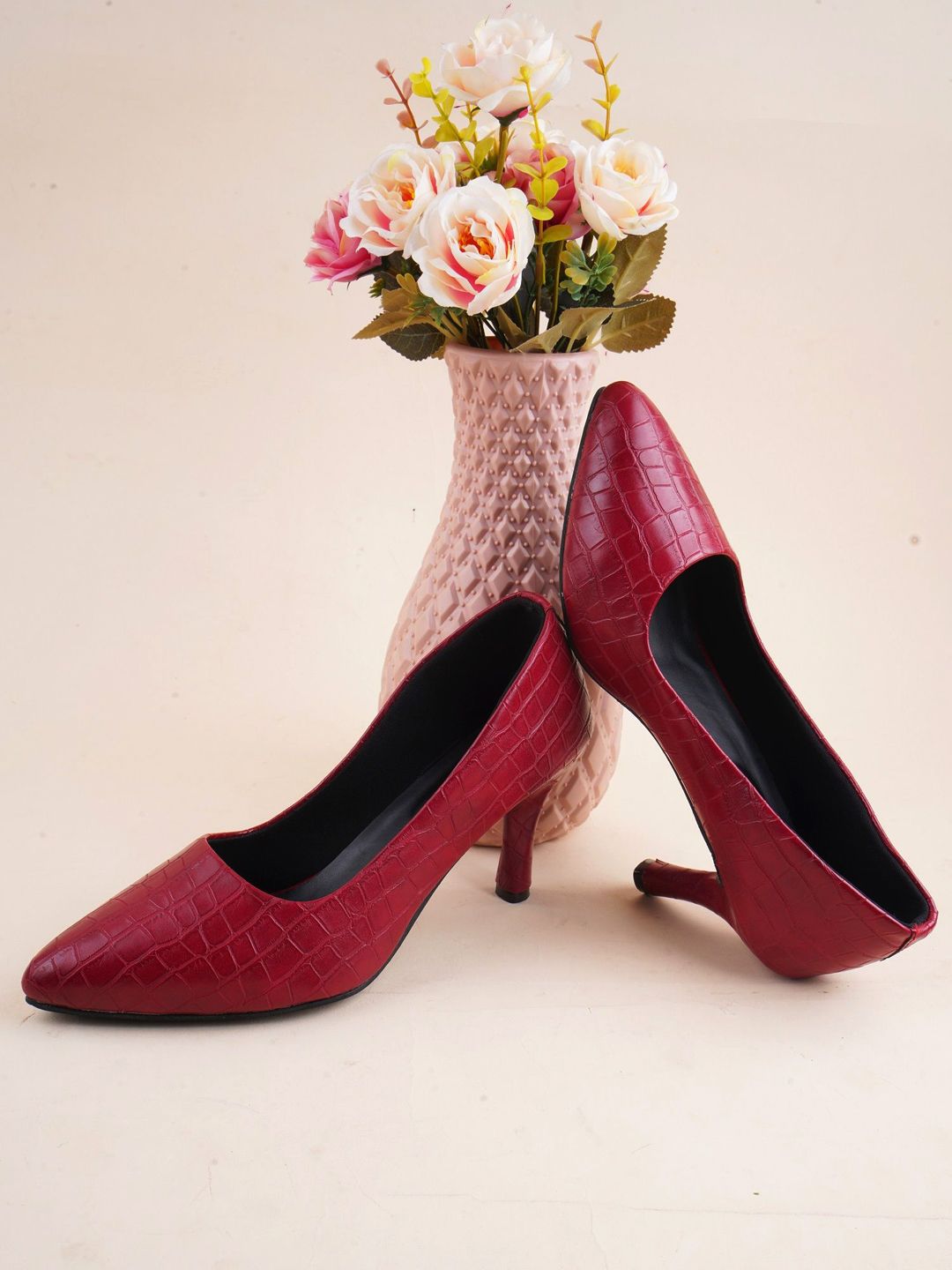 Try Me Embellished Party Stiletto Pumps with Tassels-picture-14