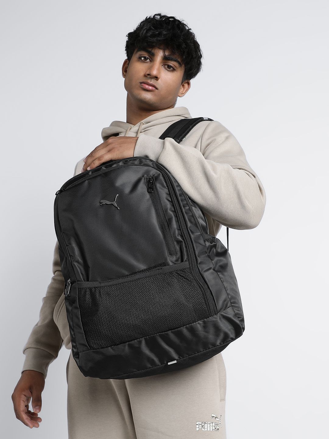 Puma Elite Unisex Logo Printed Backpacks-picture-41