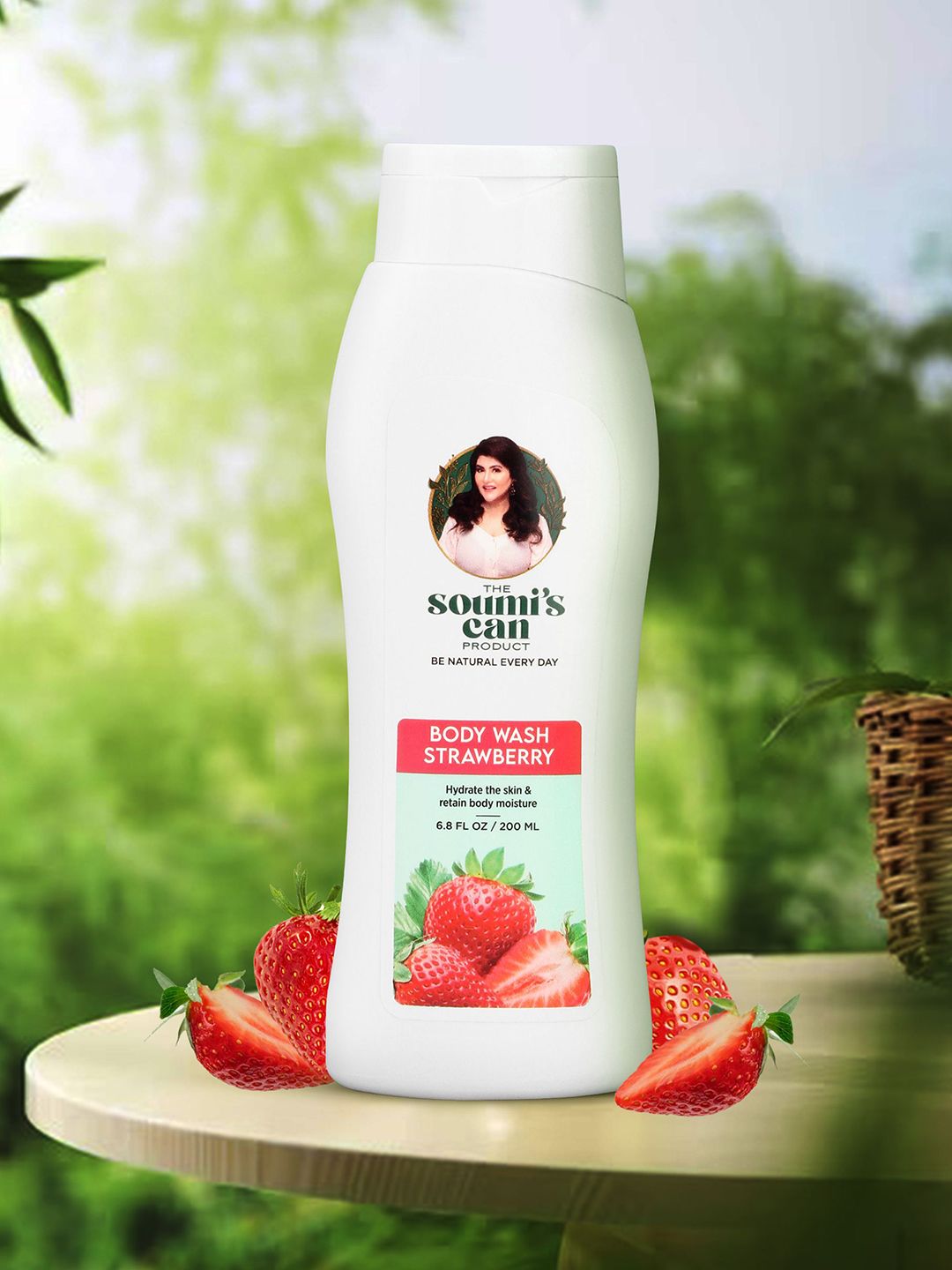 THE SOUMI'S CAN PRODUCT Set Of 2 Strawberry Body Wash for Hydration - 200ml Each-image-34