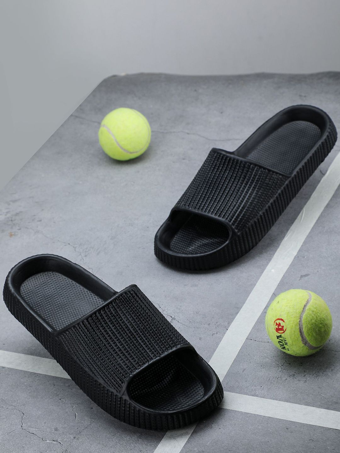 Greentech Men Rubber Sliders-picture-33