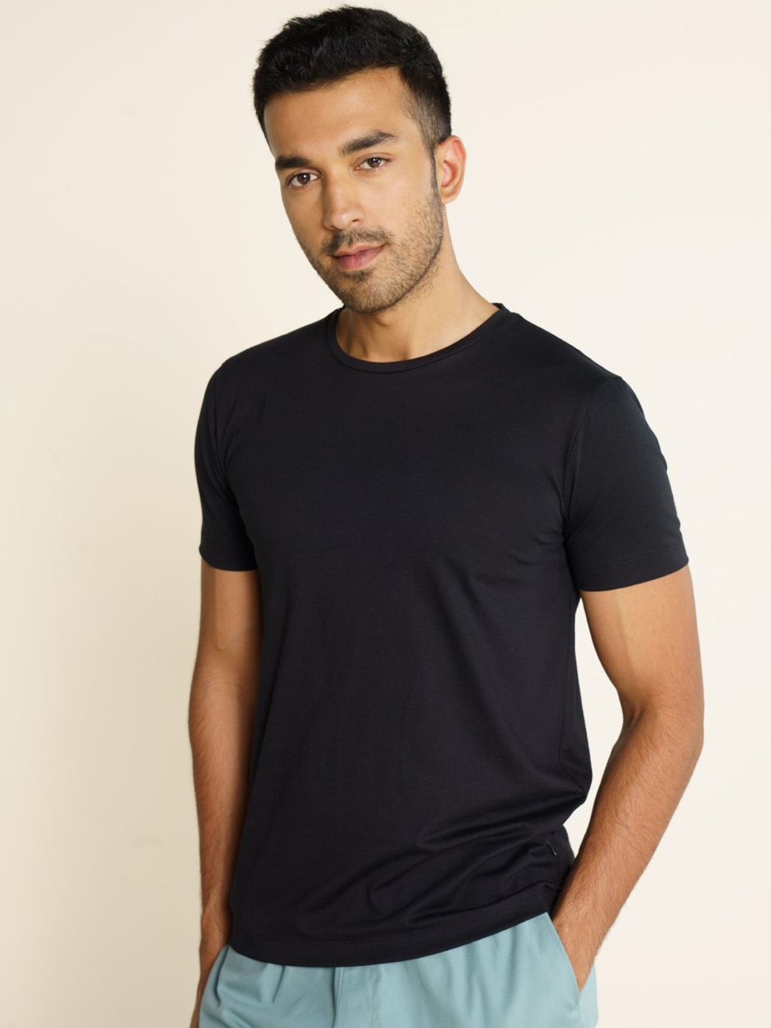 DAMENSCH Ultralight Basic Crew Pure Cotton Lounge T-Shirts-image-40