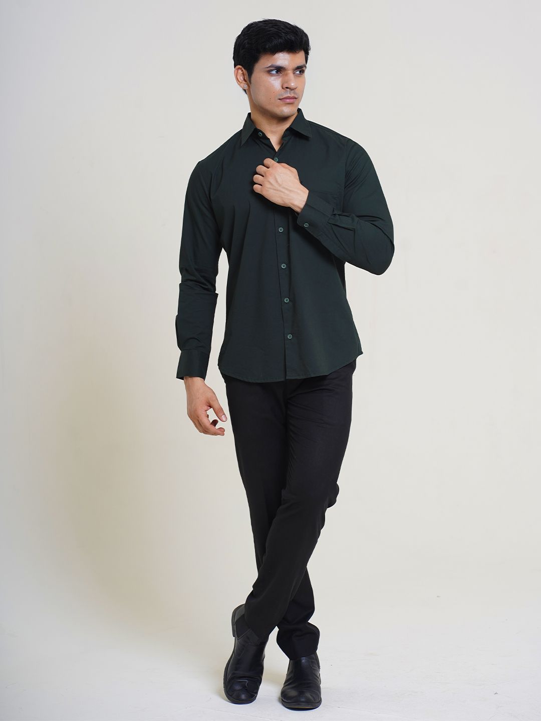 HONNETE Men Pure Cotton Casual Shirt-image-47