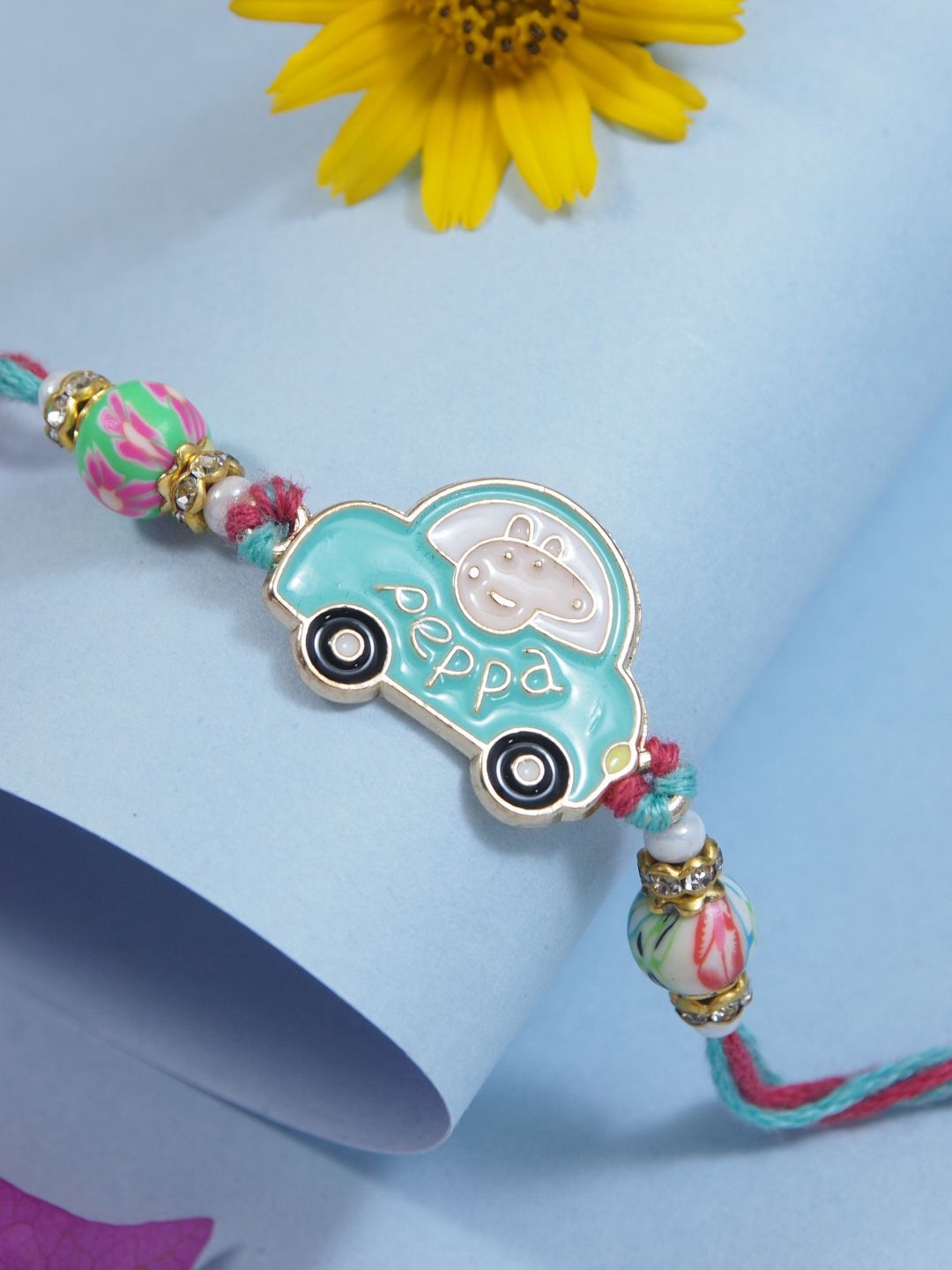I Jewels Kids Cartoon Thread Rakhi With Roli Chawal & Rakshabandhan Card-picture-54