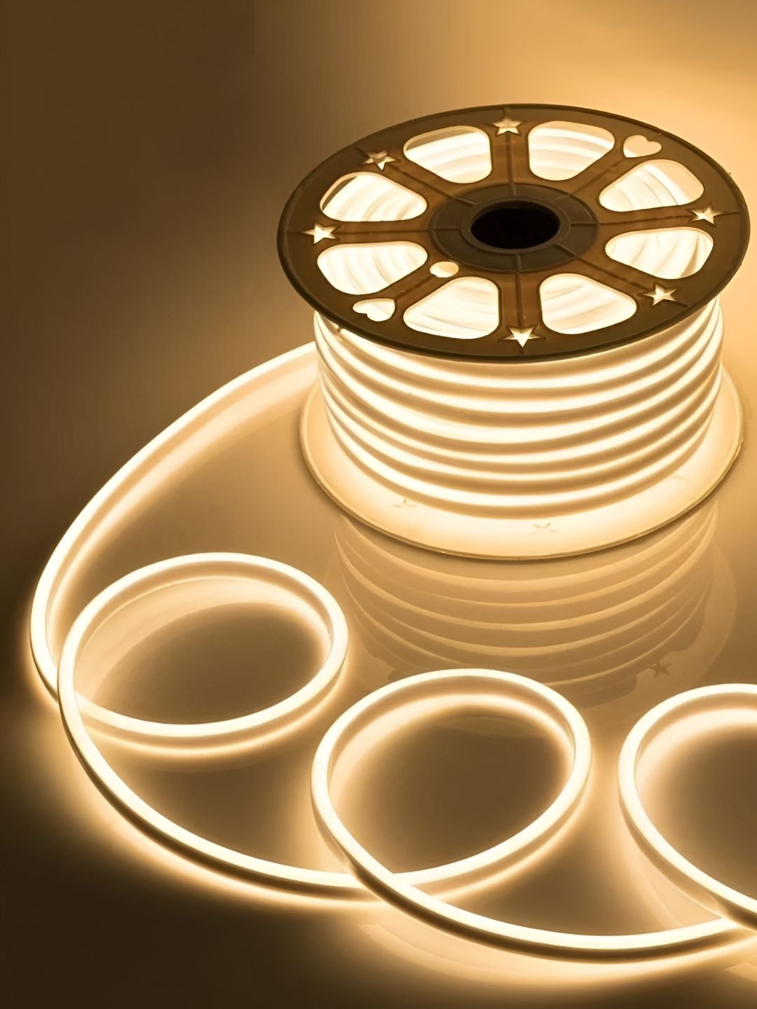 ENORMITY 600 Yellow Rice Shaped LED String Lights-image-42