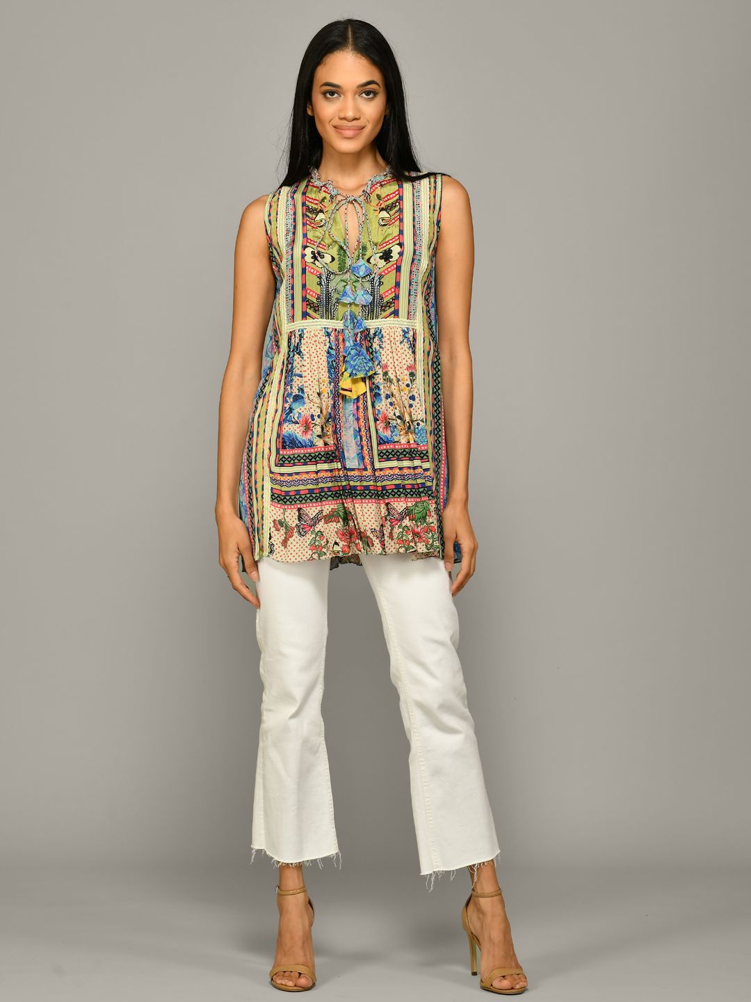 Bhanuni Women Printed Top-picture-13