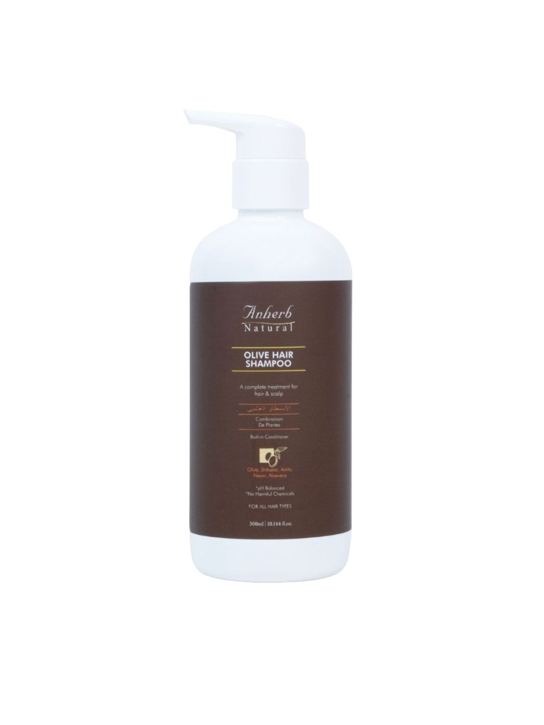 Anherb Natural Olive Hair Shampoo- 300ml-image-10
