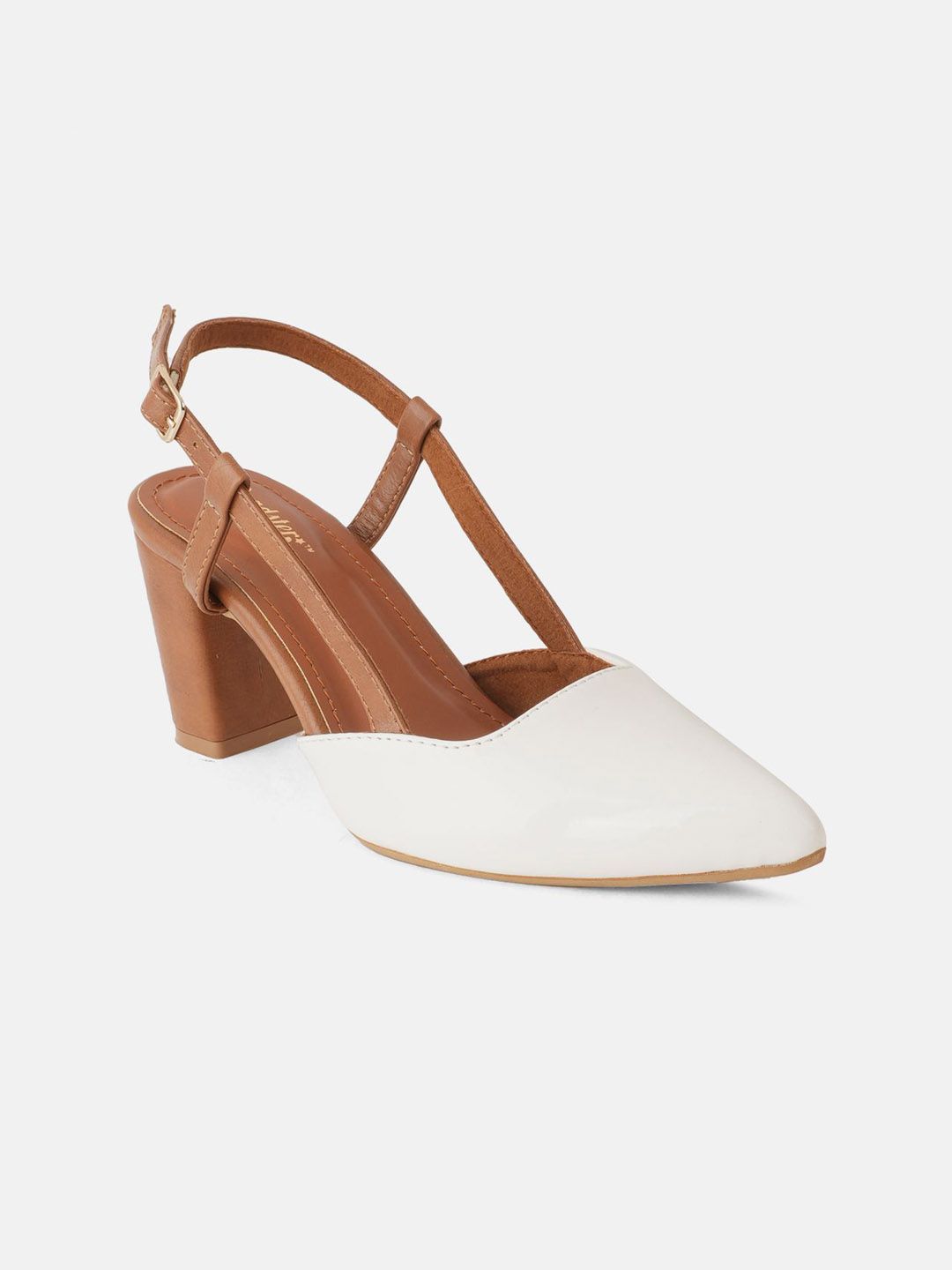 The Roadster Lifestyle Co Pointed Toe Block Heels-picture-18