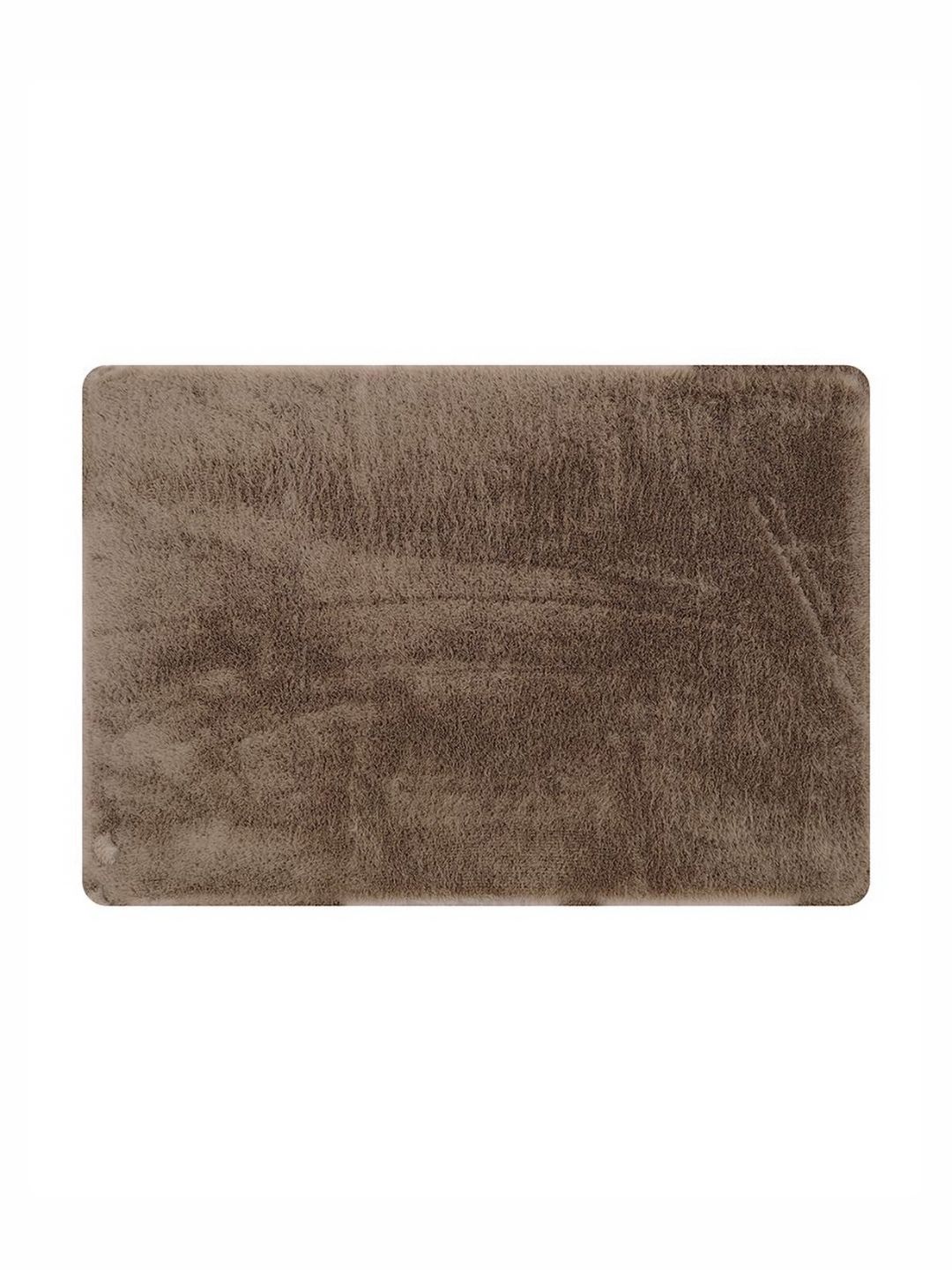 Pano Camel Brown Microfiber Anti-Skid & Quick Drying Bath Rugs-picture-22