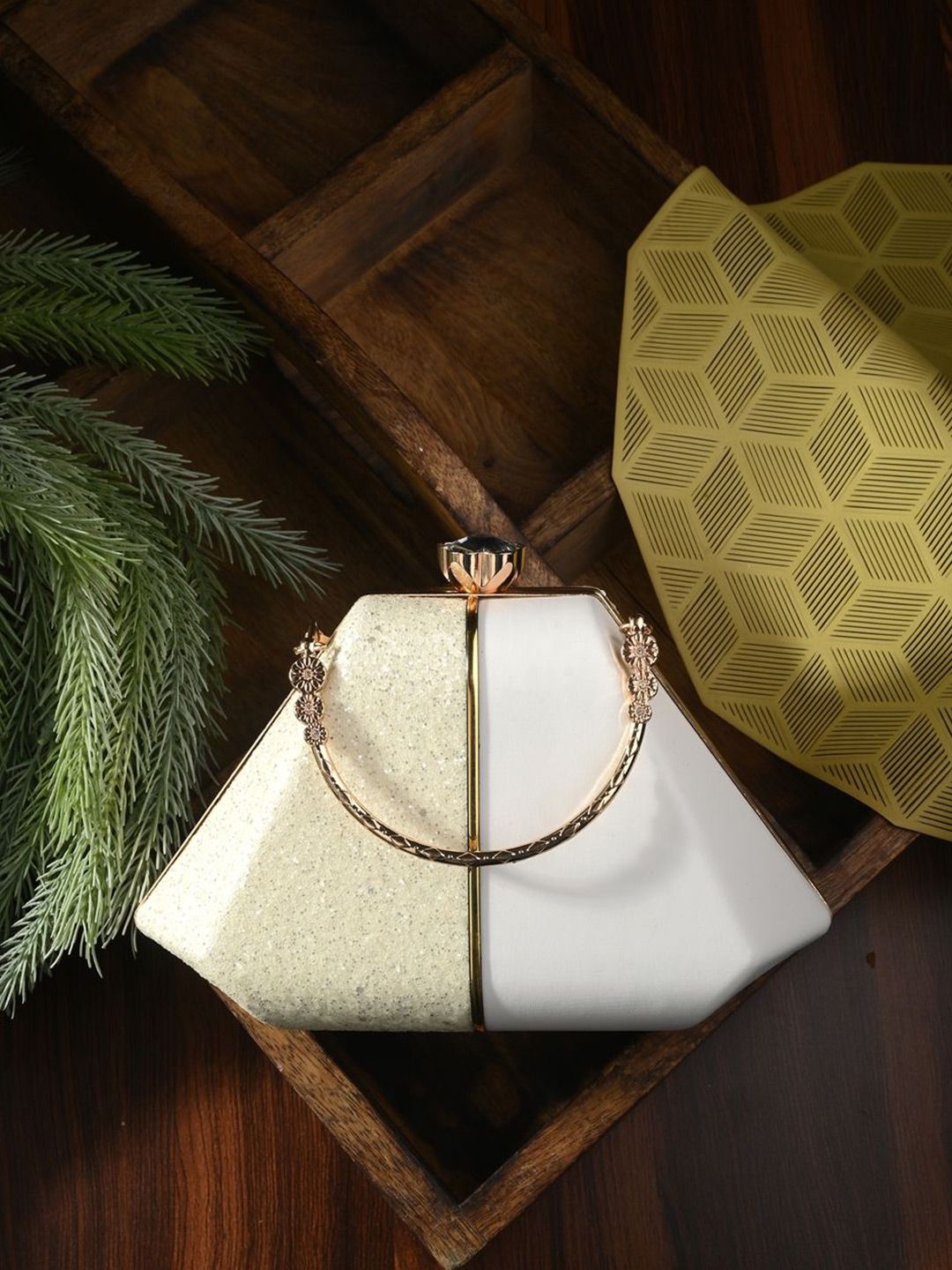DressBerry Embellished Box Clutch-picture-52