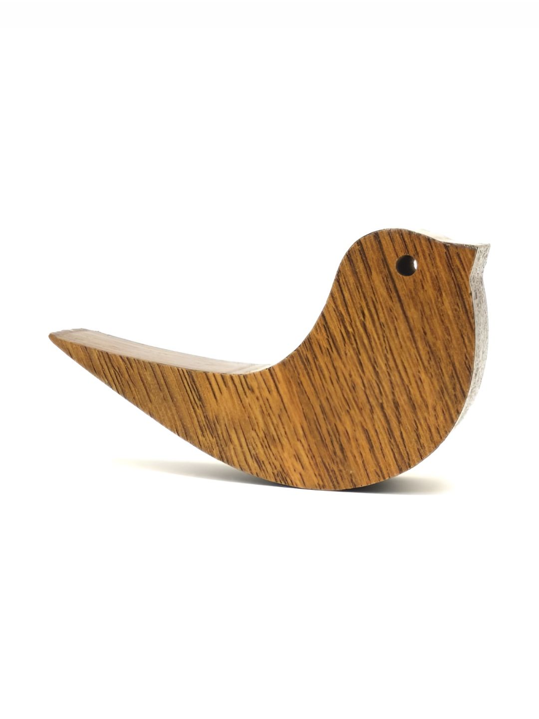 VAH Kya Bat Hai !! Coffee Brown Textured Non-Slip Wooden Door Stopper-picture-26