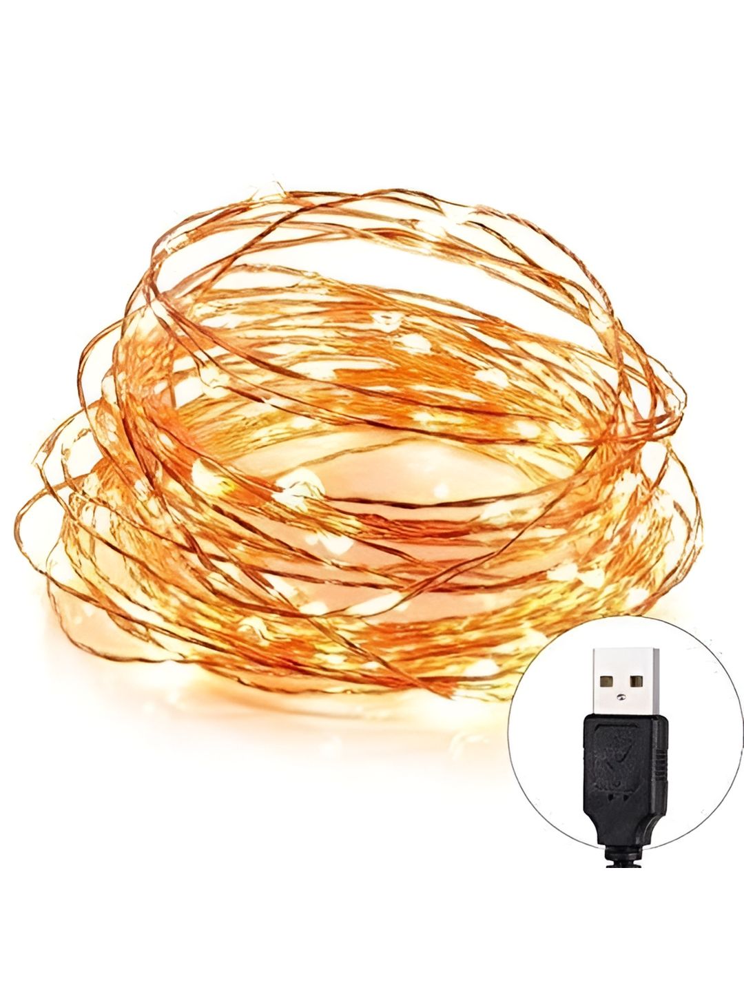 ENORMITY White Rice Shape USB Fairy String Light-picture-34