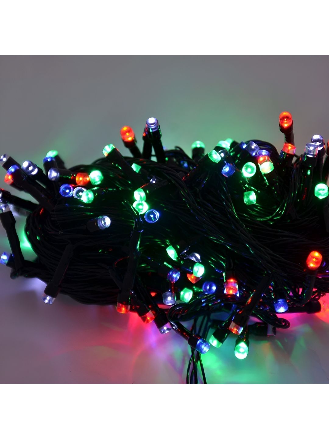 ENORMITY Black Rice Shape String Light-picture-49