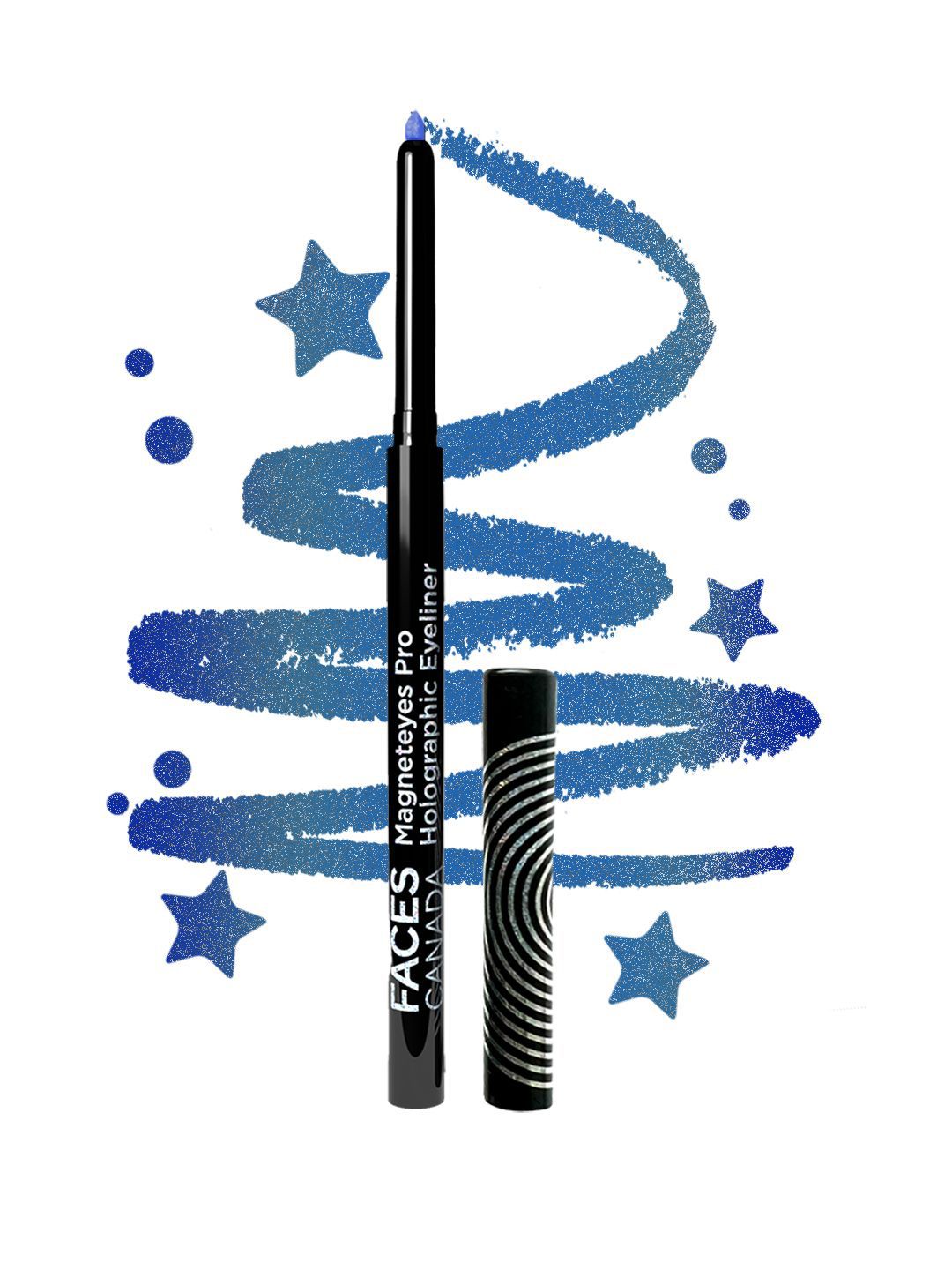 FACES CANADA Magneteyes Pro Waterproof Holographic Eyeliner-0.25g-Peacock Dance 02-image-43
