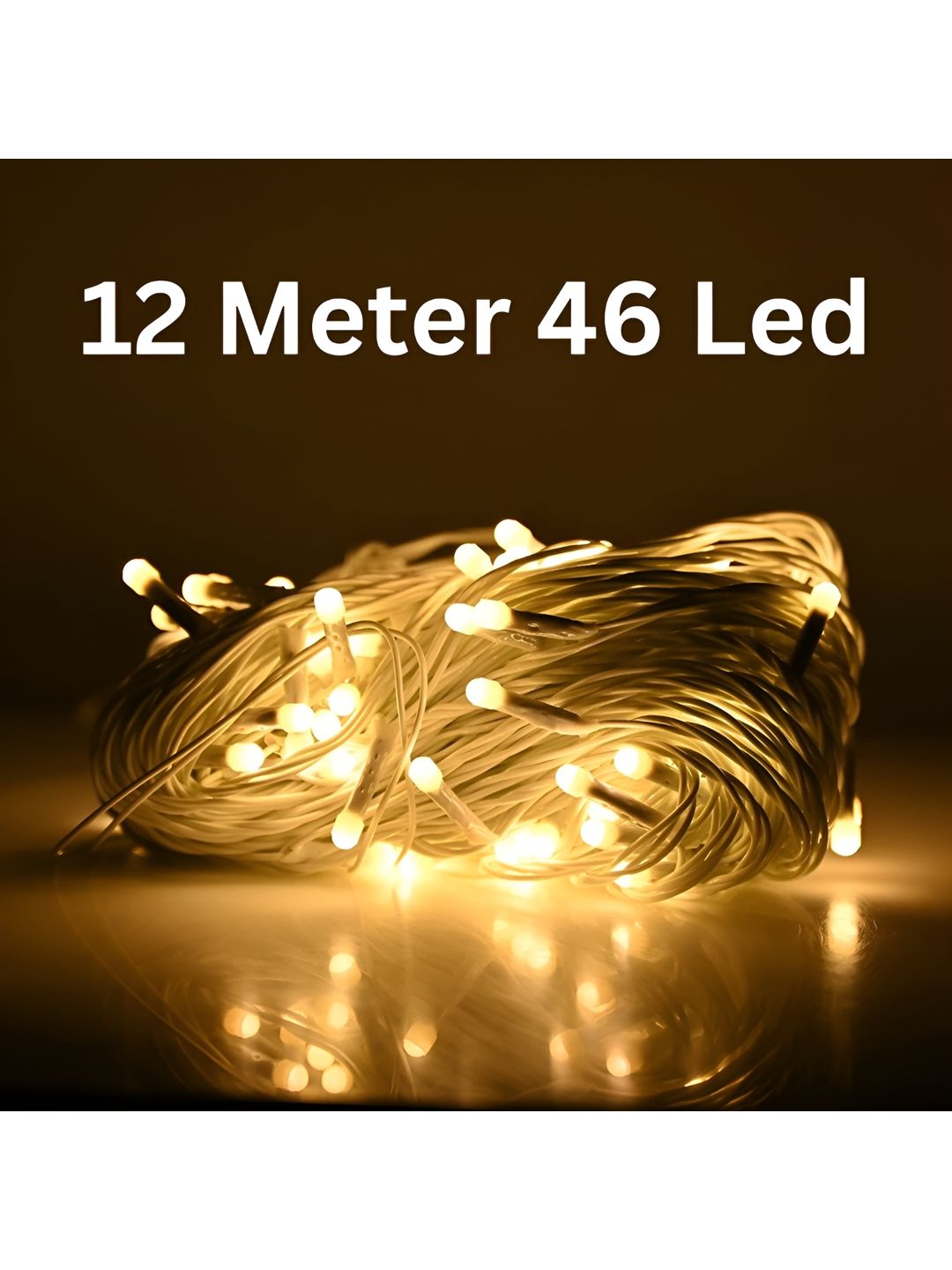 ENORMITY Yellow Rice Shape String Lights-picture-21