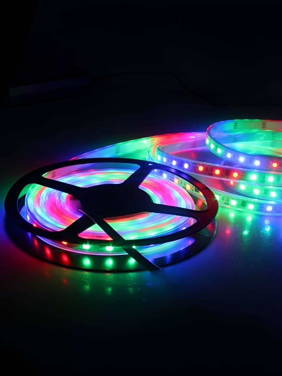 ENORMITY Blue & Green Rice Shape String Lights-picture-14