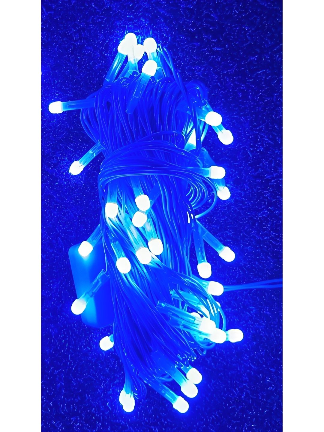 ENORMITY Blue Rice Shape String Lights-picture-23