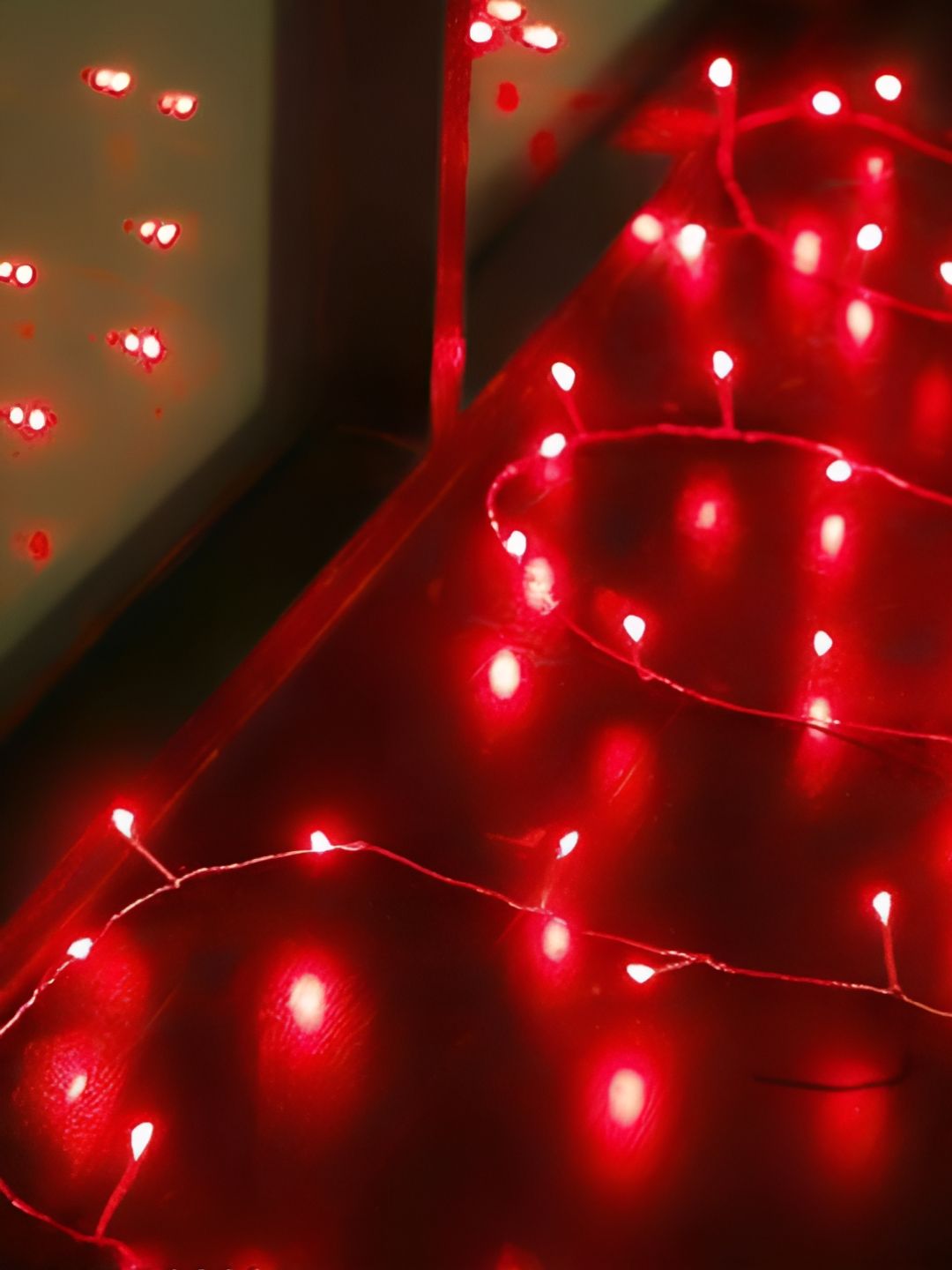 ENORMITY Red Rice Shape String Lights-picture-45