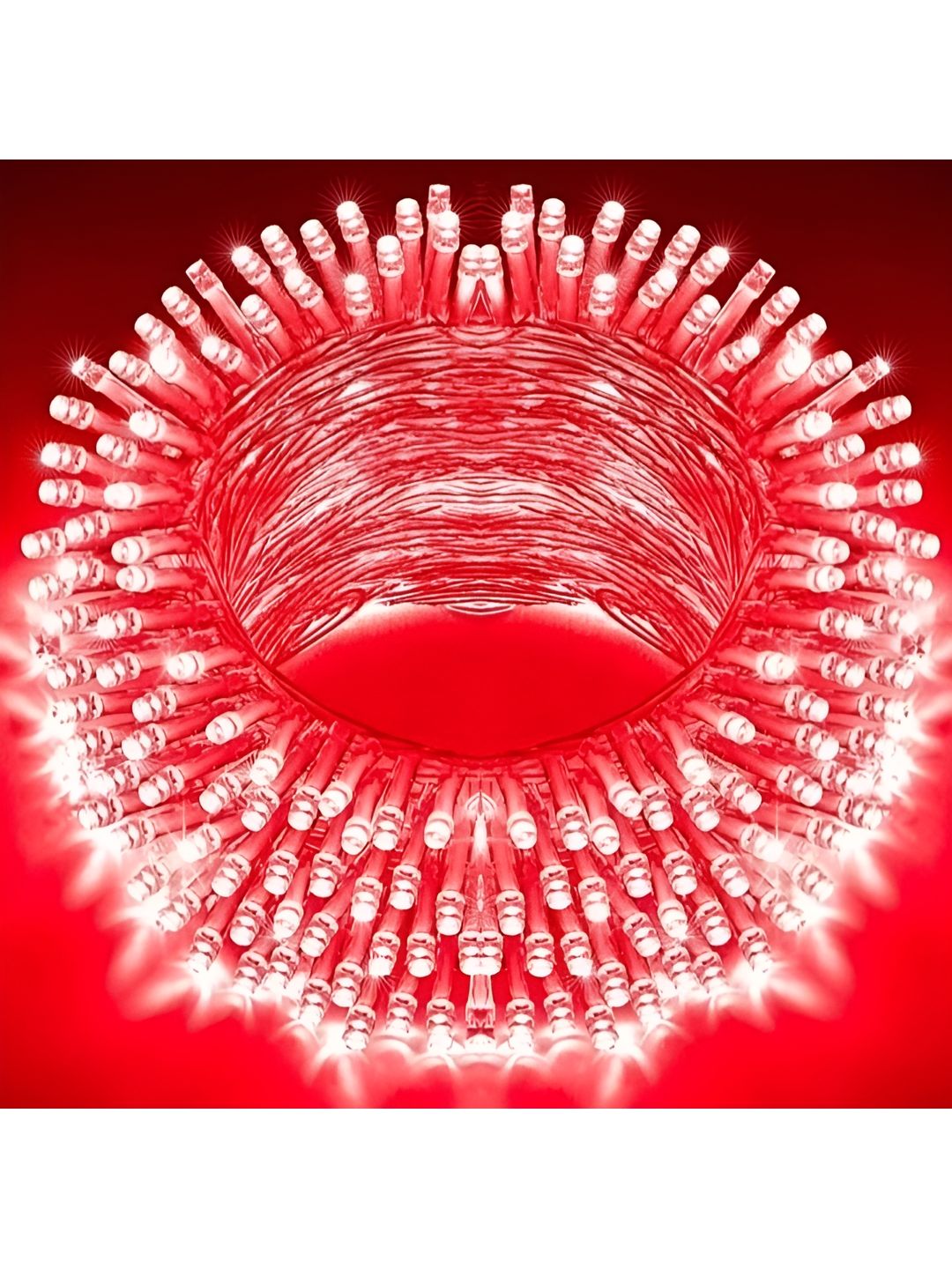 ENORMITY  Red Rice Shape String Lights-picture-22
