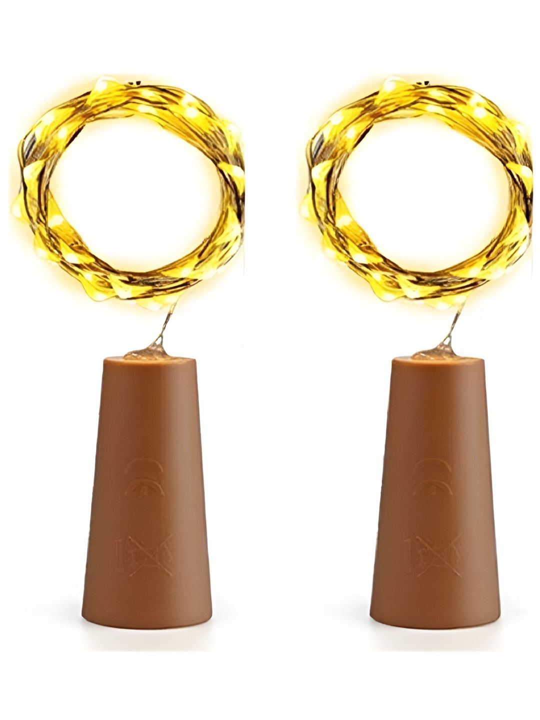 ENORMITY 2Pcs Brown Rice Shape String Lights-picture-11