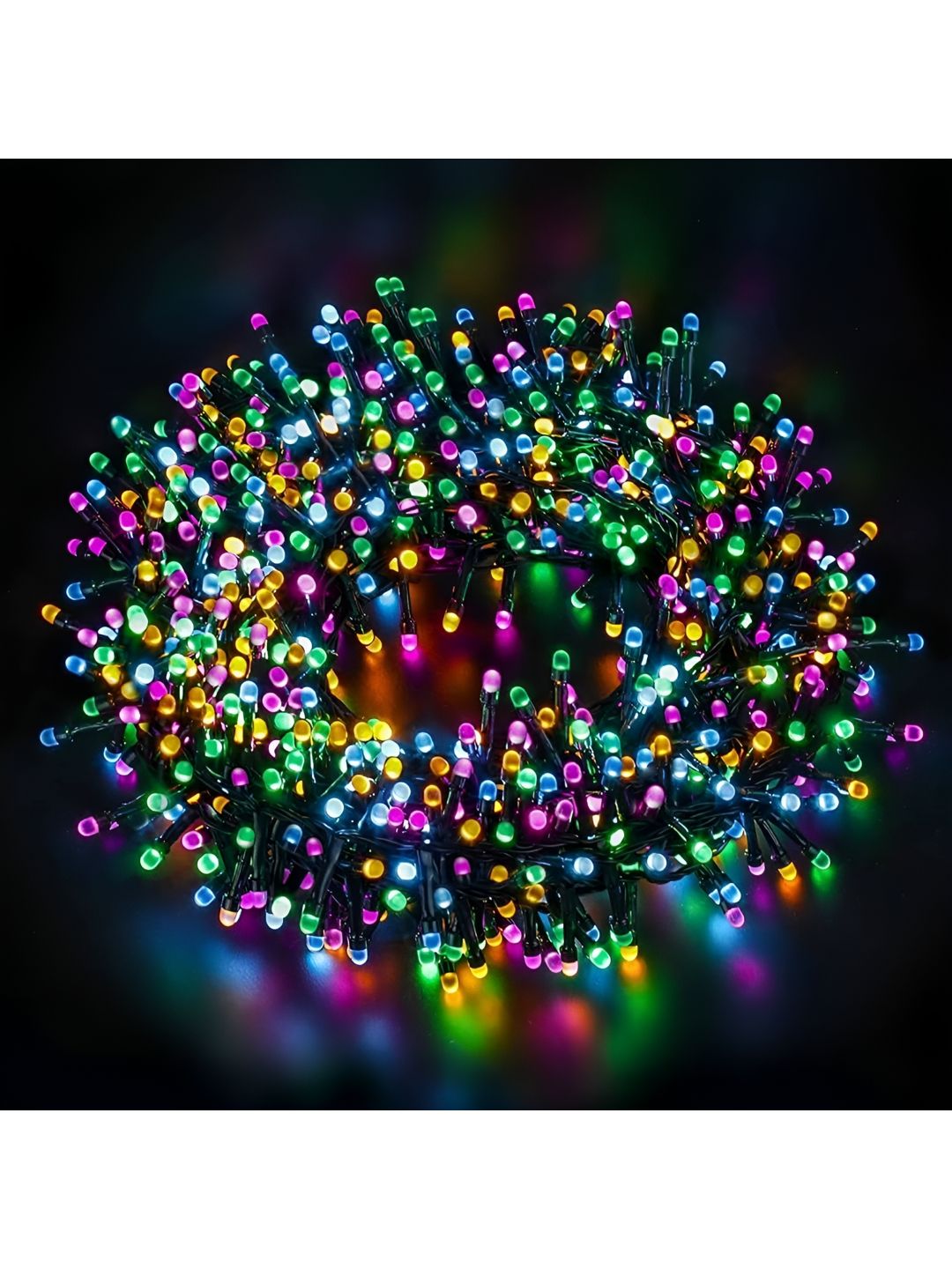 ENORMITY Blue & Green Rice Shape String Light-picture-37