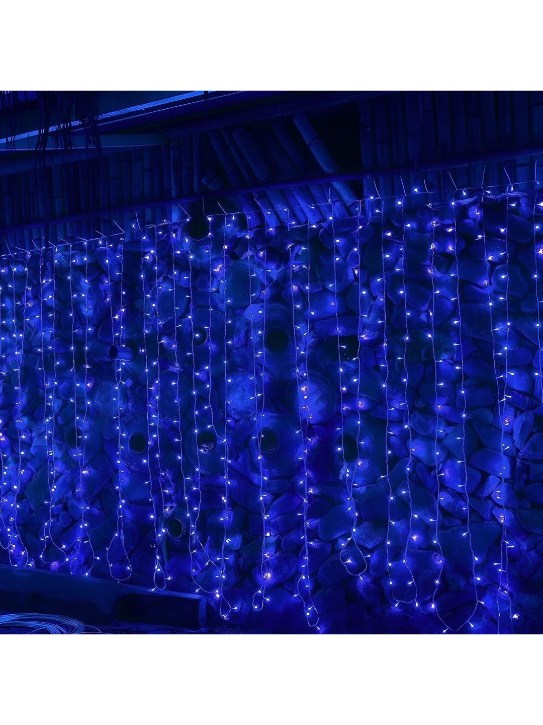ENORMITY  Blue Rice Shaped  LED String Lights-image-20