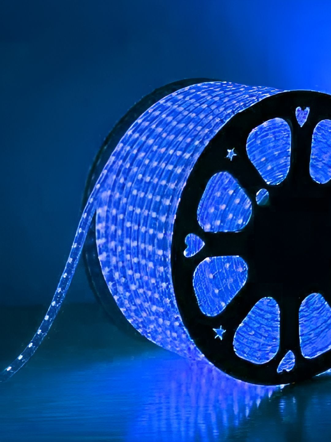 ENORMITY Blue Rice Shape Rope String Lights-picture-45