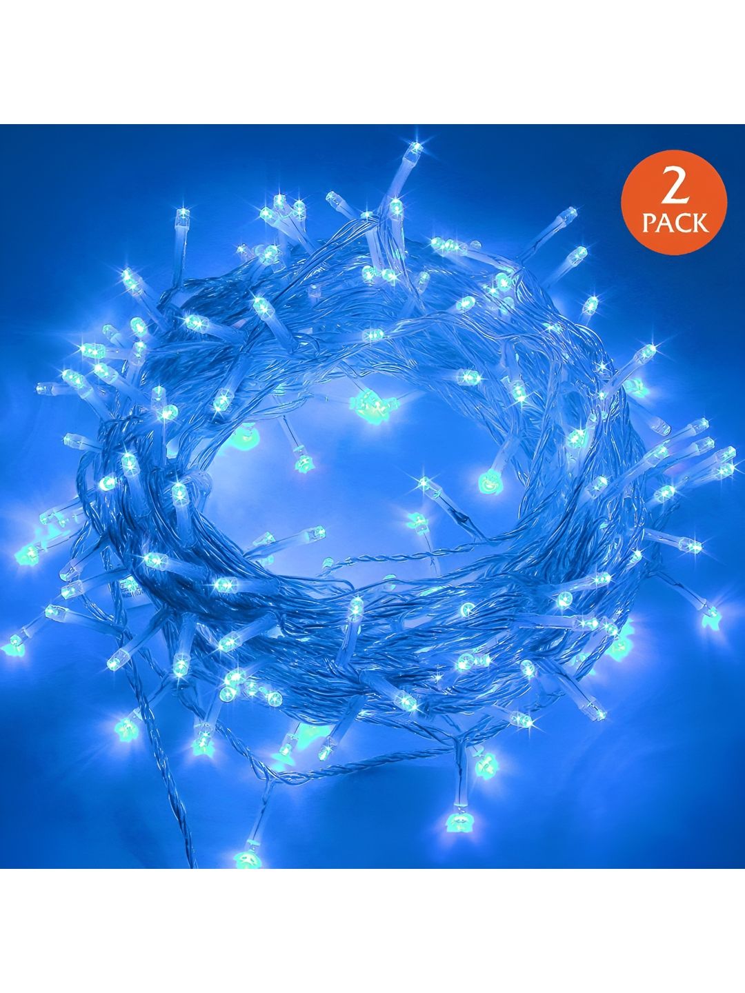 ENORMITY  Blue Rice Shape String Lights-picture-55
