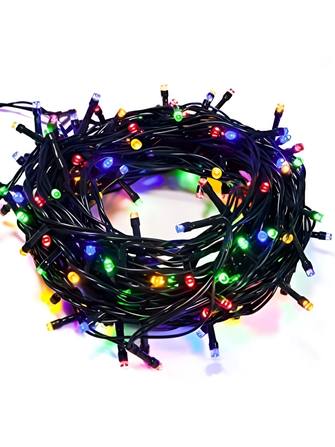 ENORMITY Green & Blue Rice Shape Bulb String Lights-picture-34