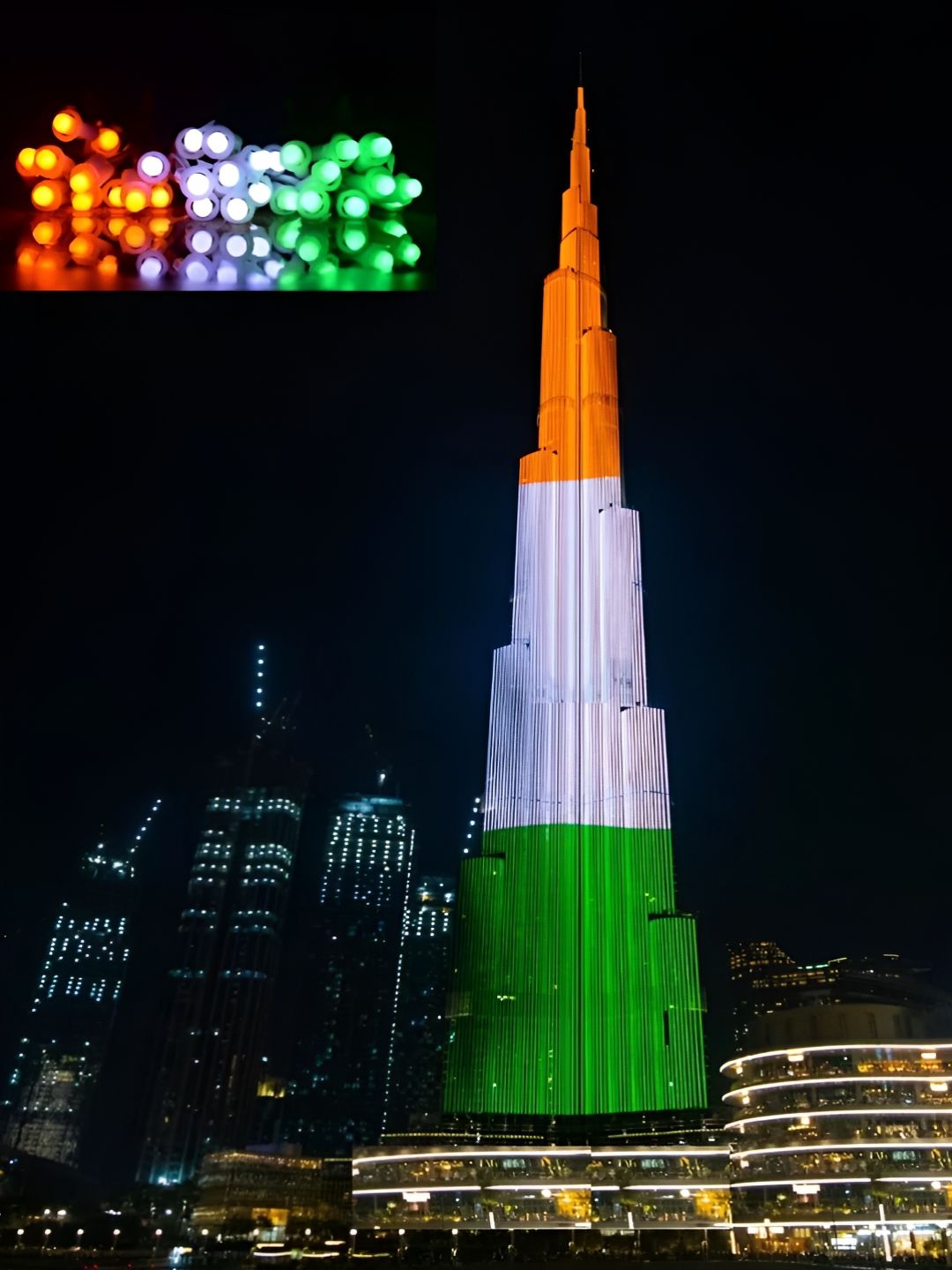 ENORMITY  Orange & Green Rice Shaped  LED String Lights-image-39