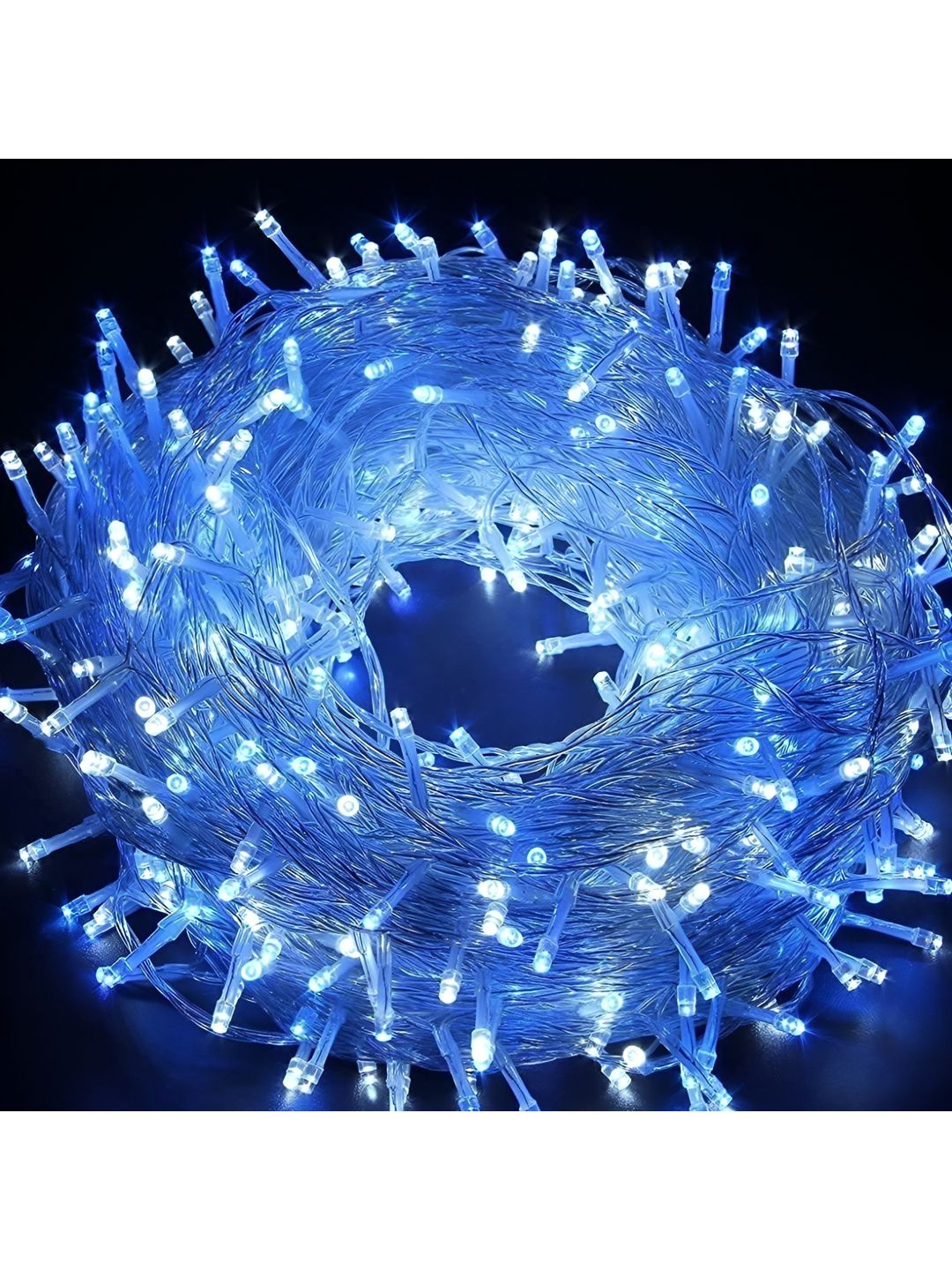 ENORMITY Blue Rice Shape String Lights-picture-25
