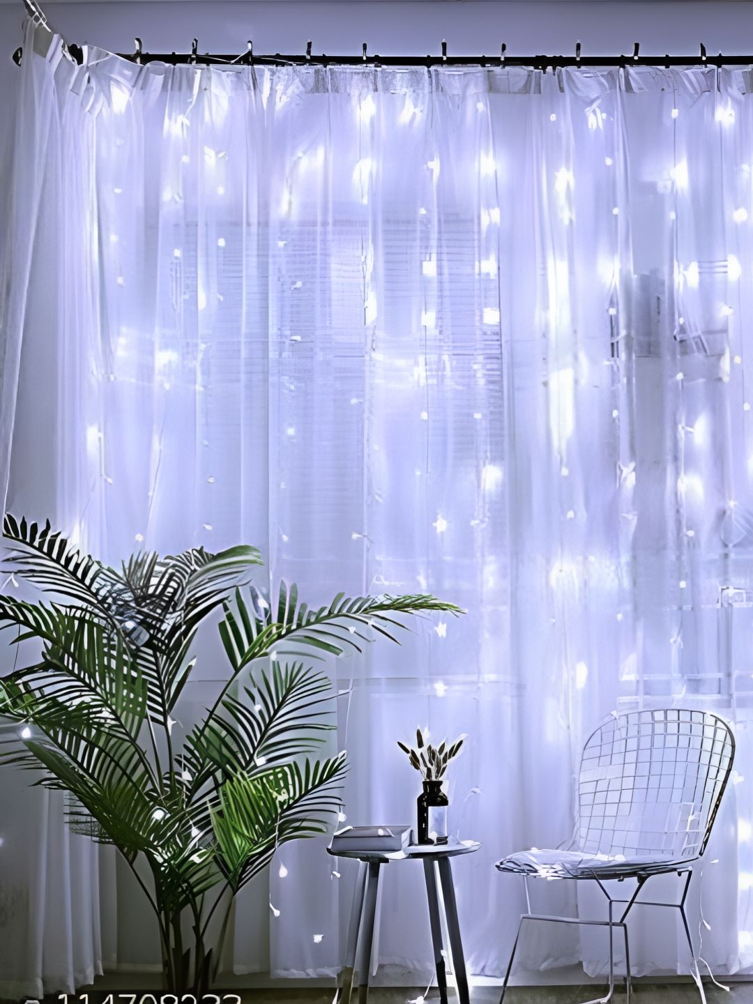 ENORMITY White Rice Shape String Light-picture-14