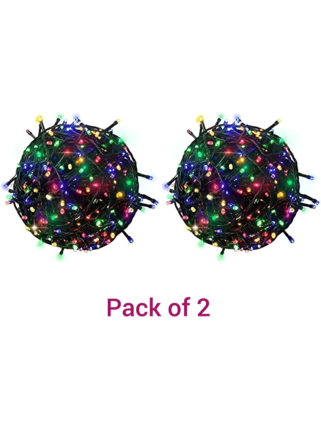 ENORMITY 2 Pcs Blue & Red Rice Shape String Light-picture-34