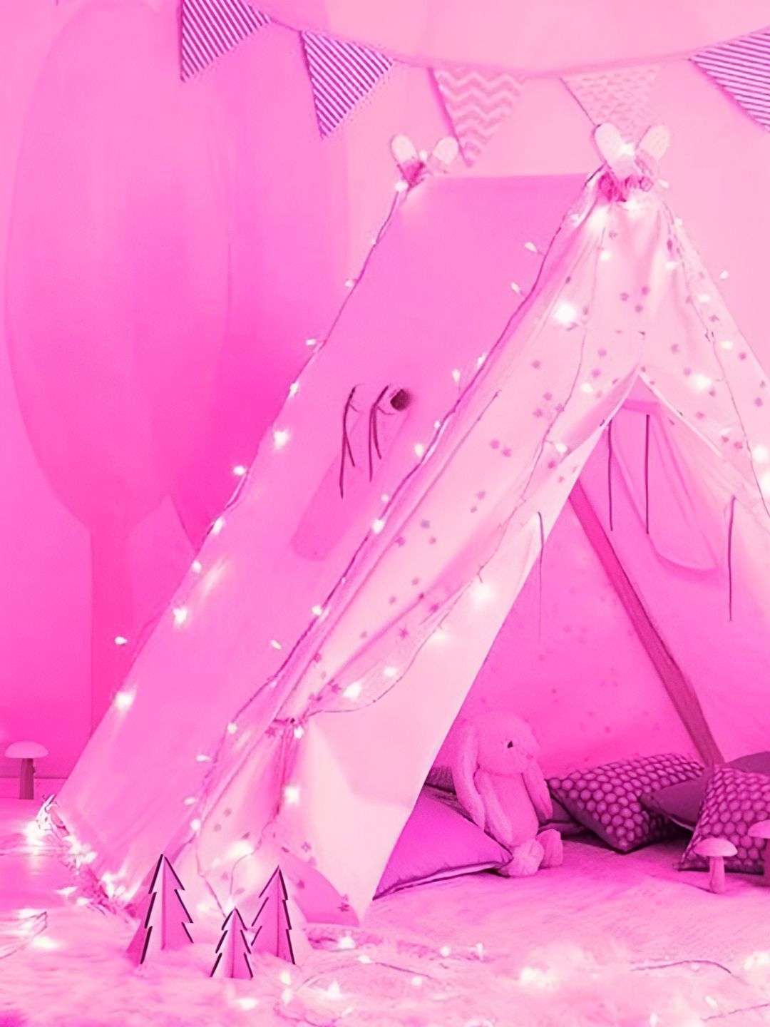 ENORMITY  Pink Rice Shaped  LED String Lights-picture-33