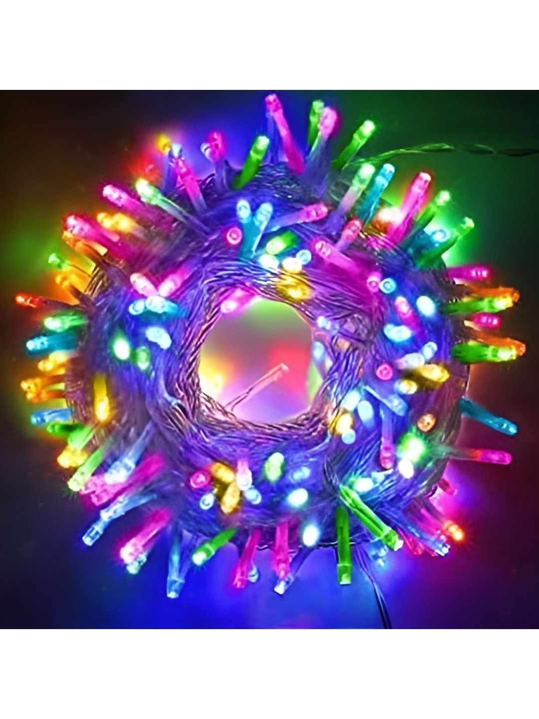ENORMITY Green & Blue Rice Shape Bulb String Lights-image-29