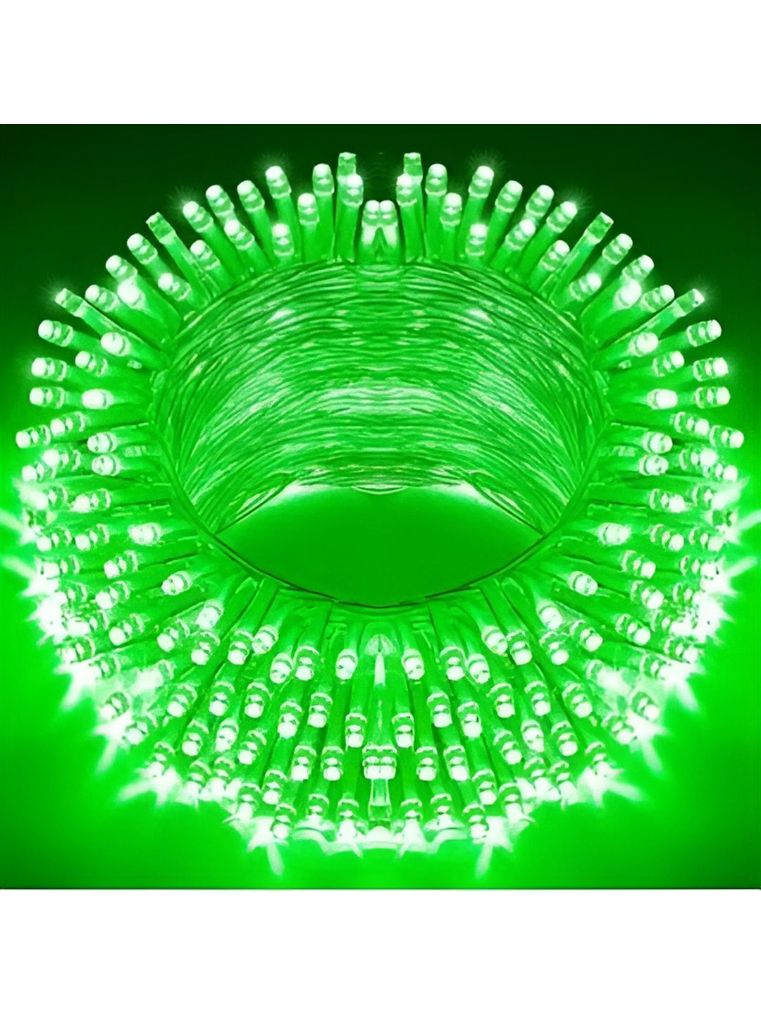 ENORMITY Green Cylindrical Shape String Light-picture-45
