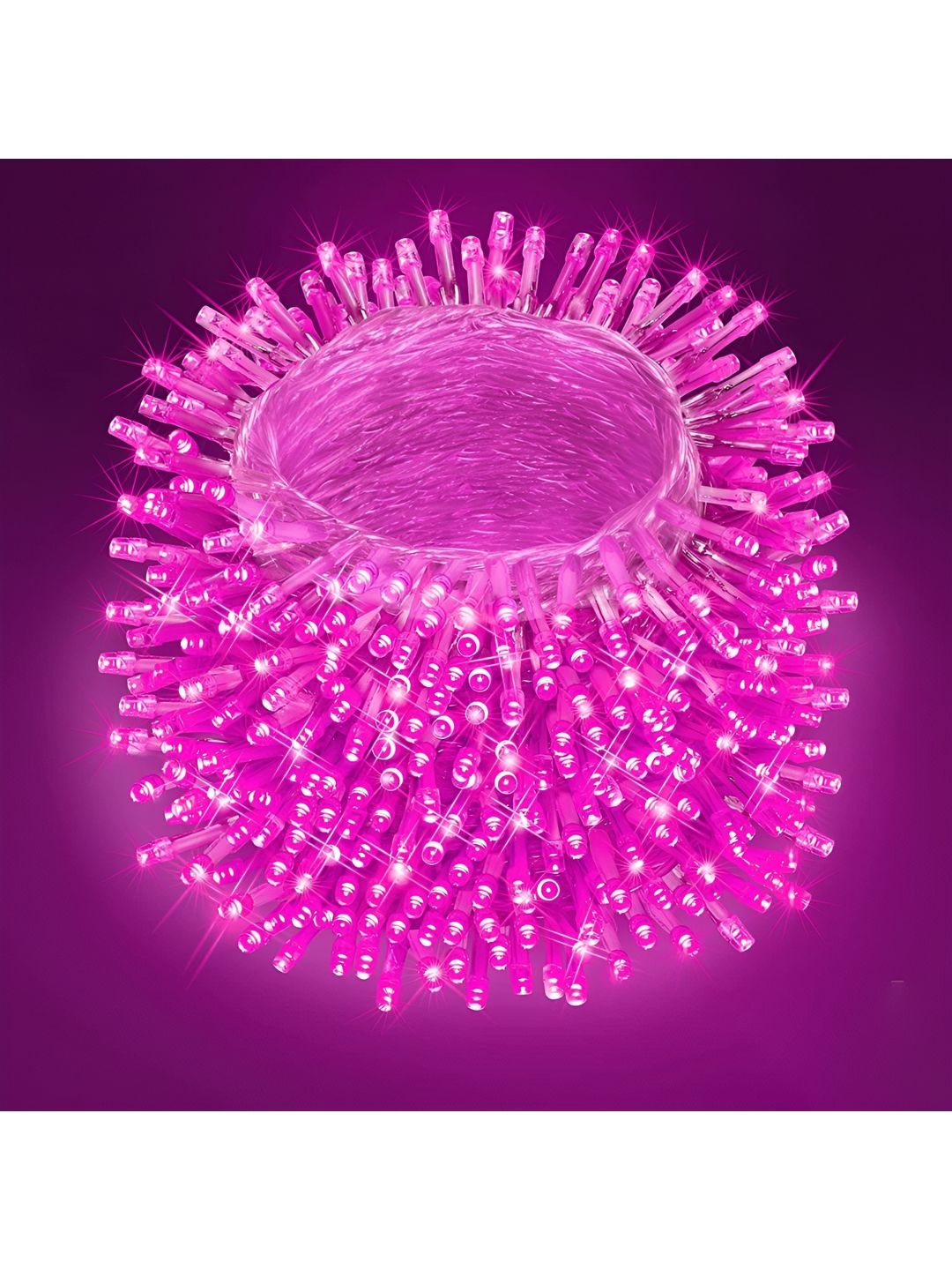 ENORMITY Pink Rice Shaped String Lights-picture-23