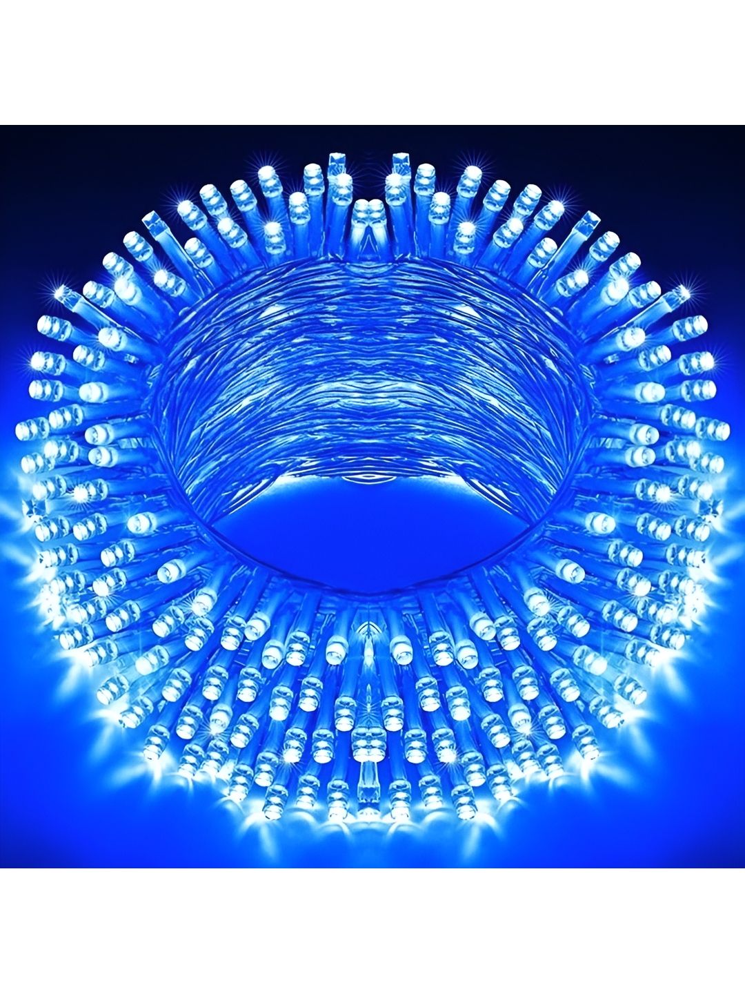 ENORMITY Blue Rice Shaped String Lights-picture-31