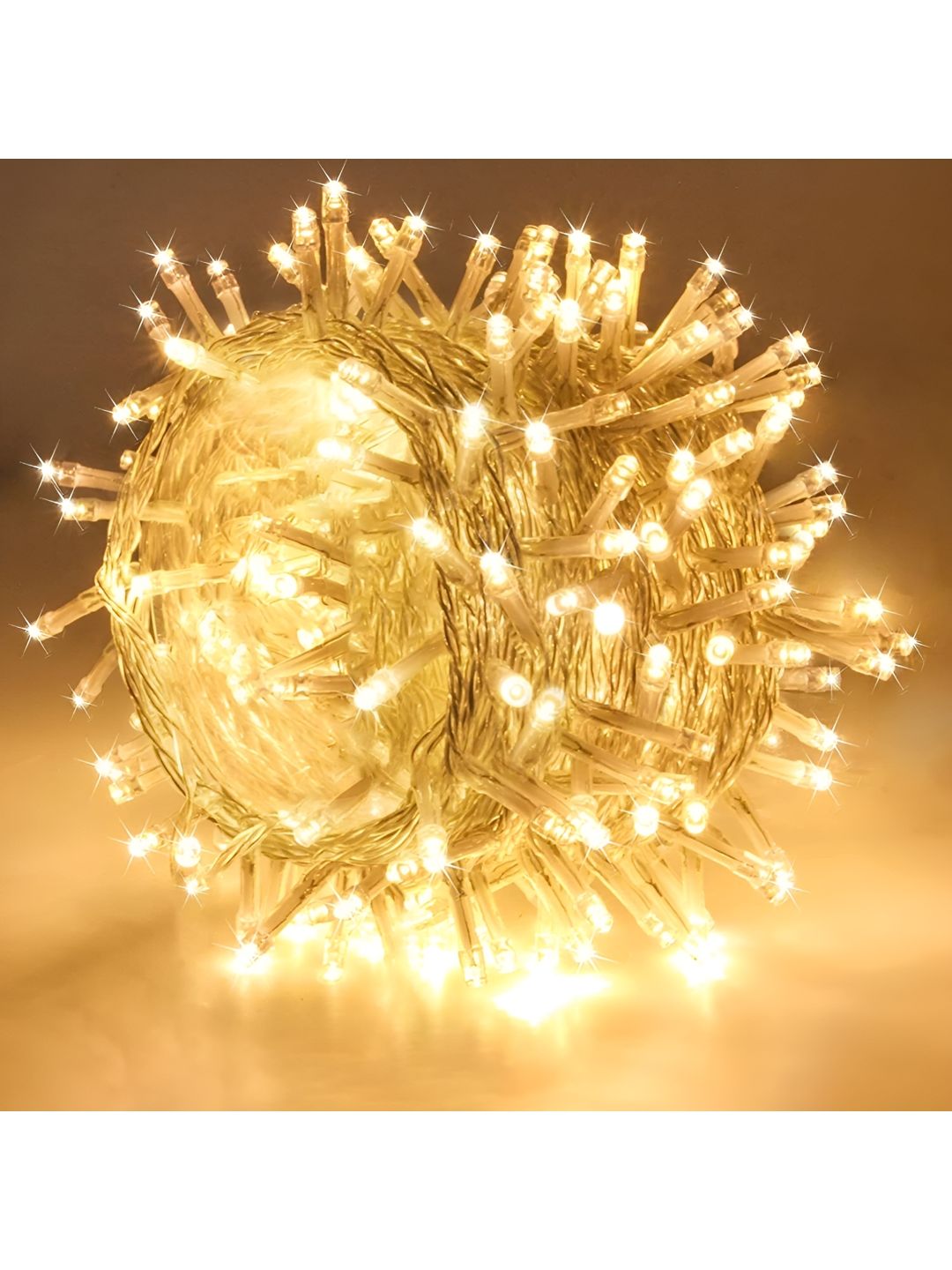 ENORMITY Yellow Rice Shaped String Lights-picture-42
