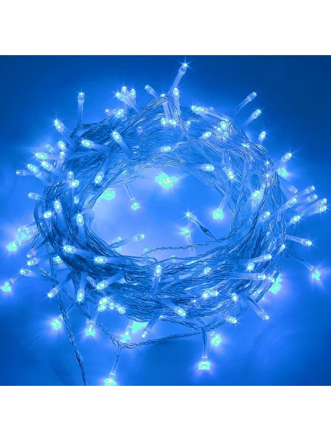 ENORMITY Blue Rice Shape String Light-picture-28