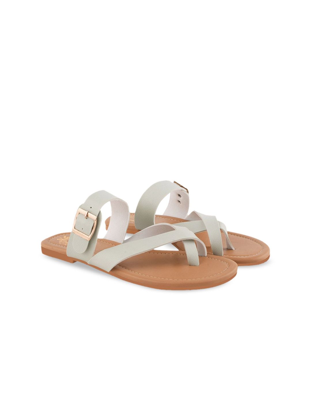 Shoetopia Girls Open Toe Flats with Bows-picture-55