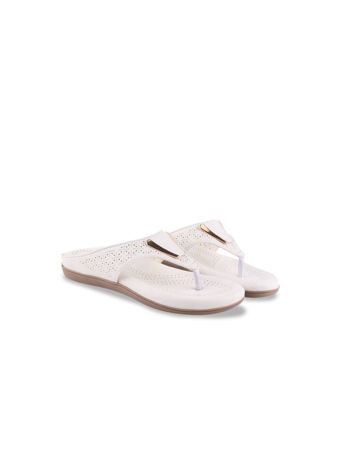 Shoetopia Girls T-Strap Flats with Embroidered-picture-57