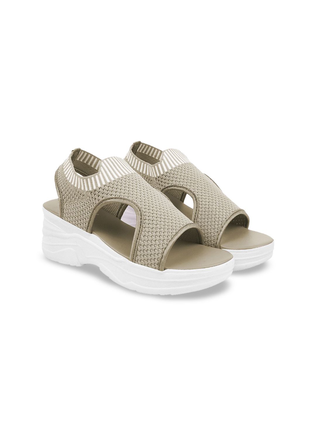 Shoetopia Girls Wedge Peep Toes