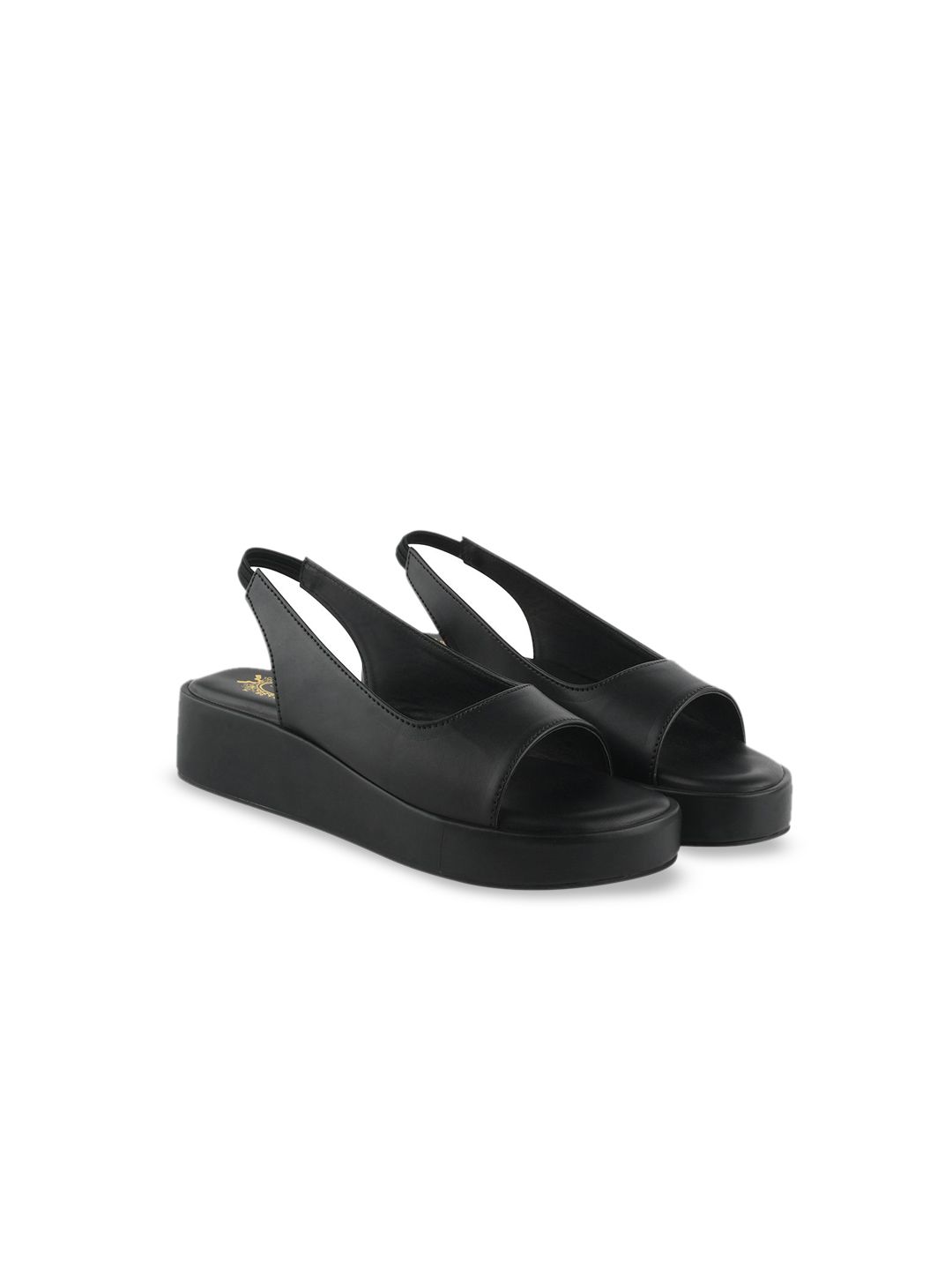 Shoetopia Girls Colourblocked Flatform Peep Toes-picture-35