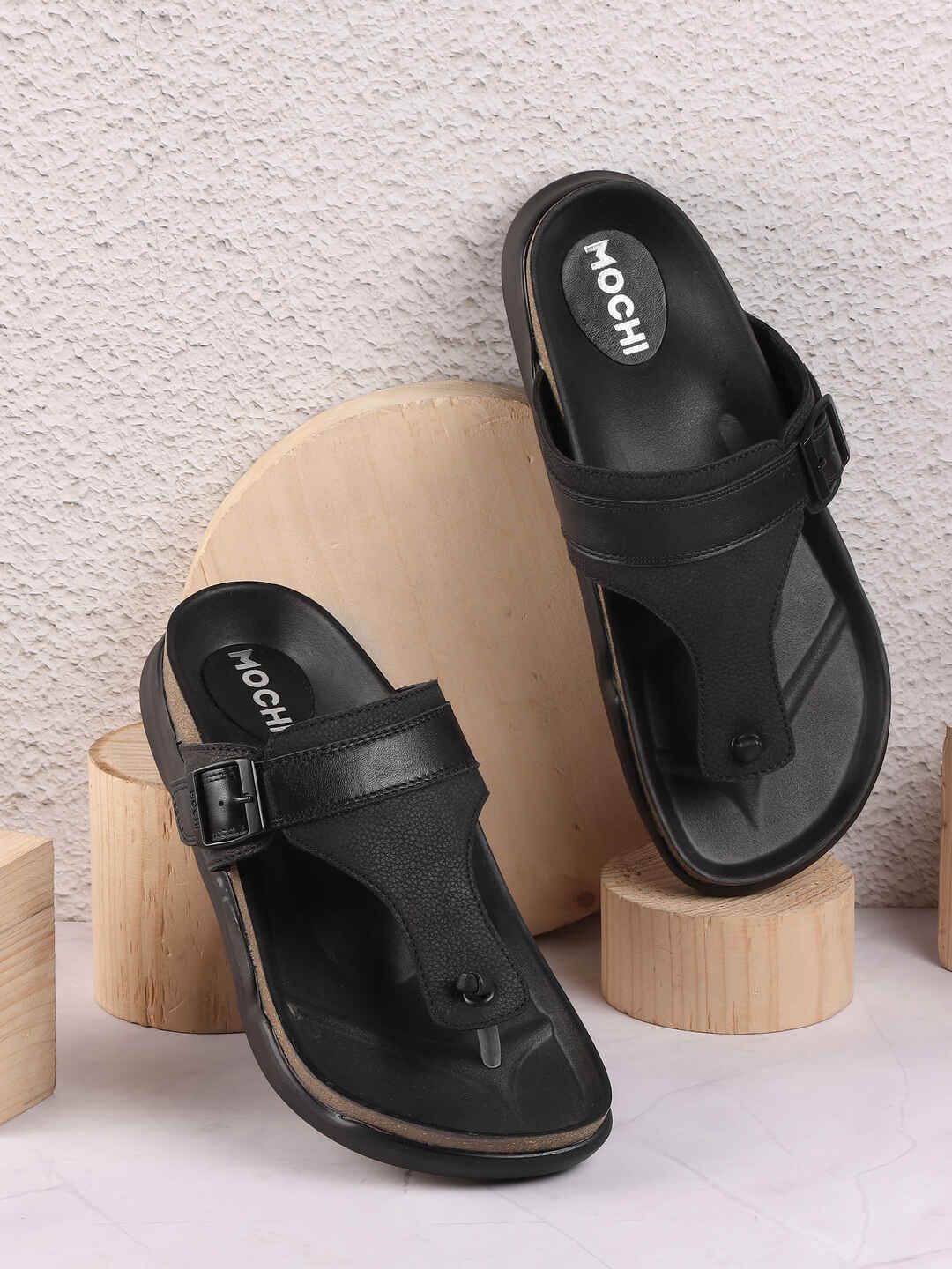 Mochi Men Leather Comfort Sandals-picture-37