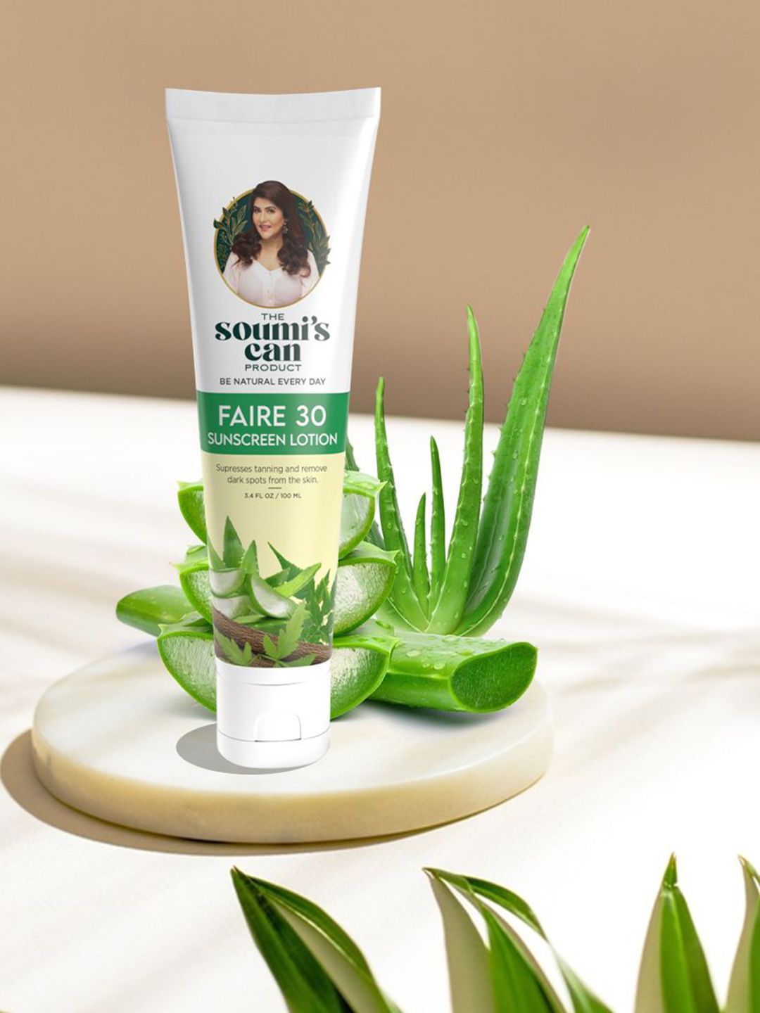 THE SOUMI'S CAN PRODUCT Pack of 2 Faire 30 Sunscreen Lotion - 100ml-picture-57