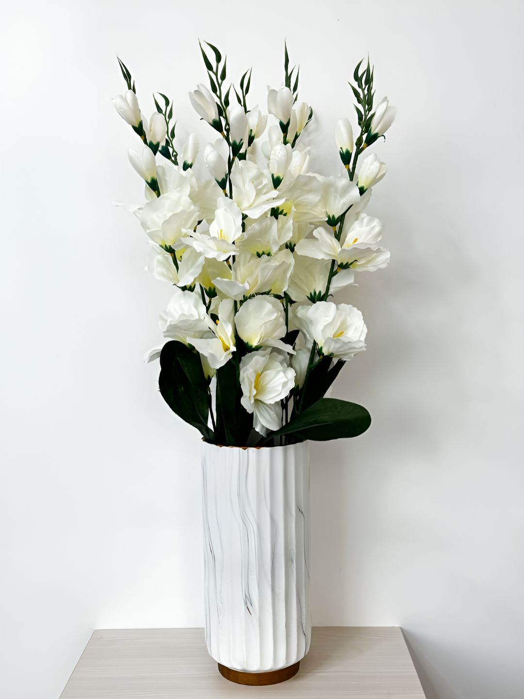 Art Street White 2 Pieces Gladiolus Artificial Flower-picture-37