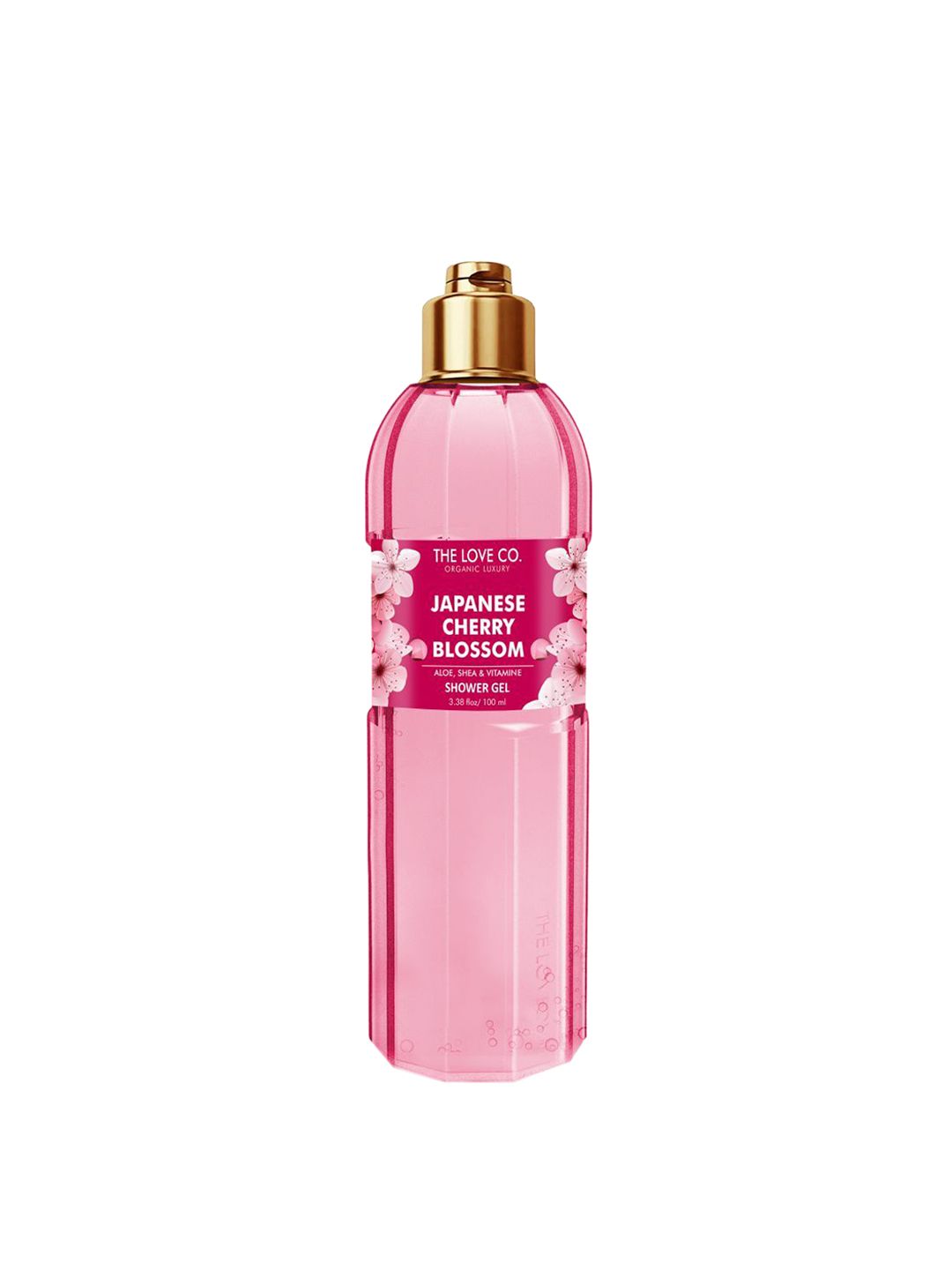 The Love Co Organic Luxury Japanese Cherry Blossom Shower Gel - 100ml-picture-34