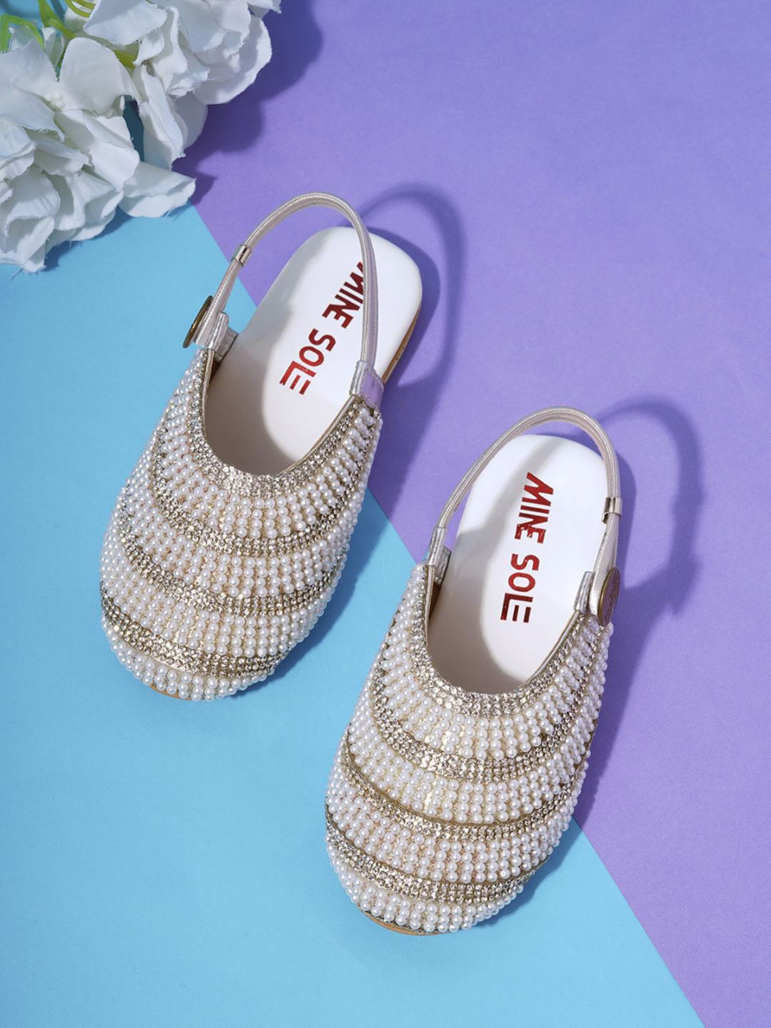 Minesole Girls Embellished Mules-picture-55
