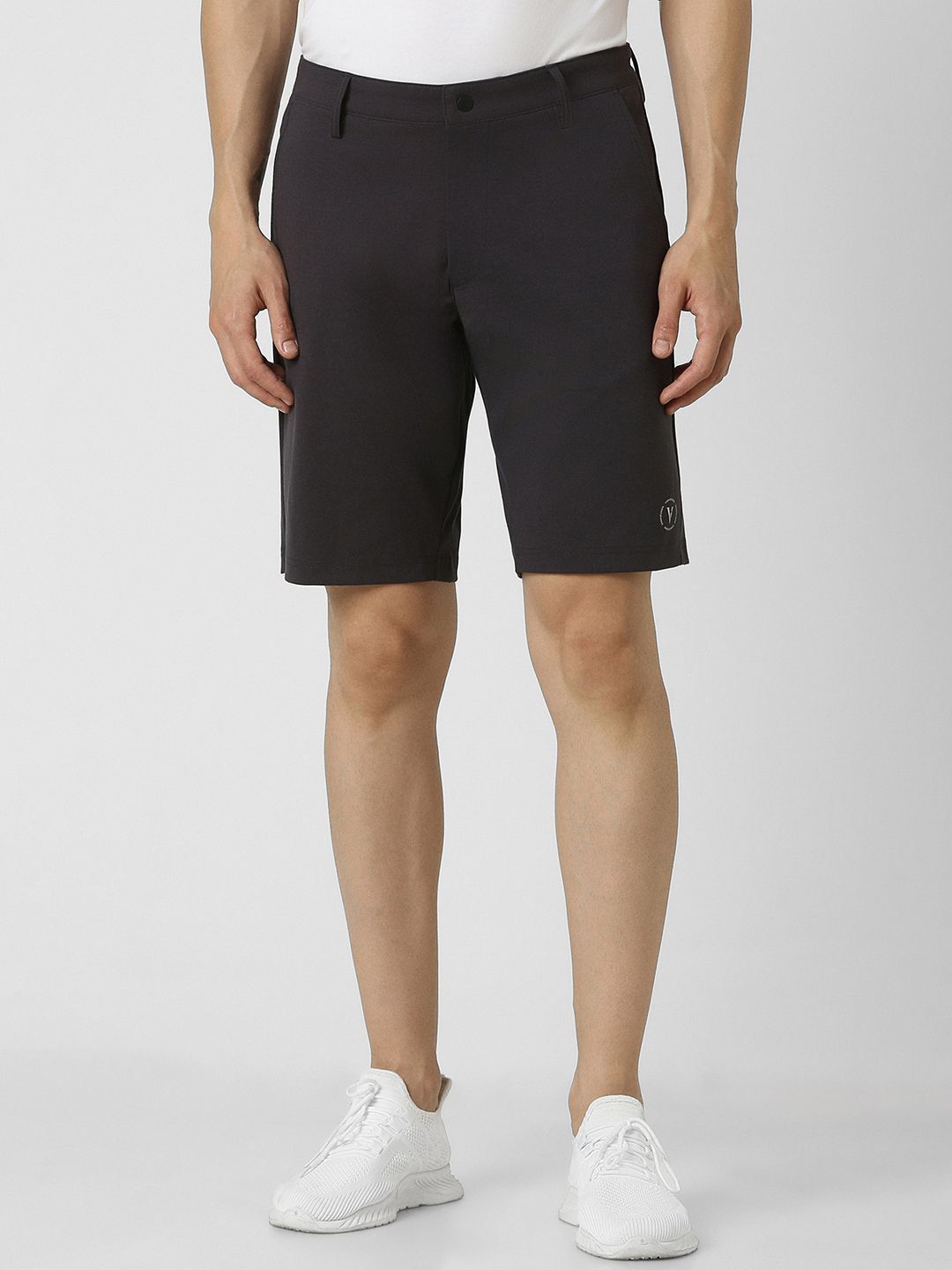 Van Heusen Flex Men Regular Fit Mid-Rise Shorts-picture-16