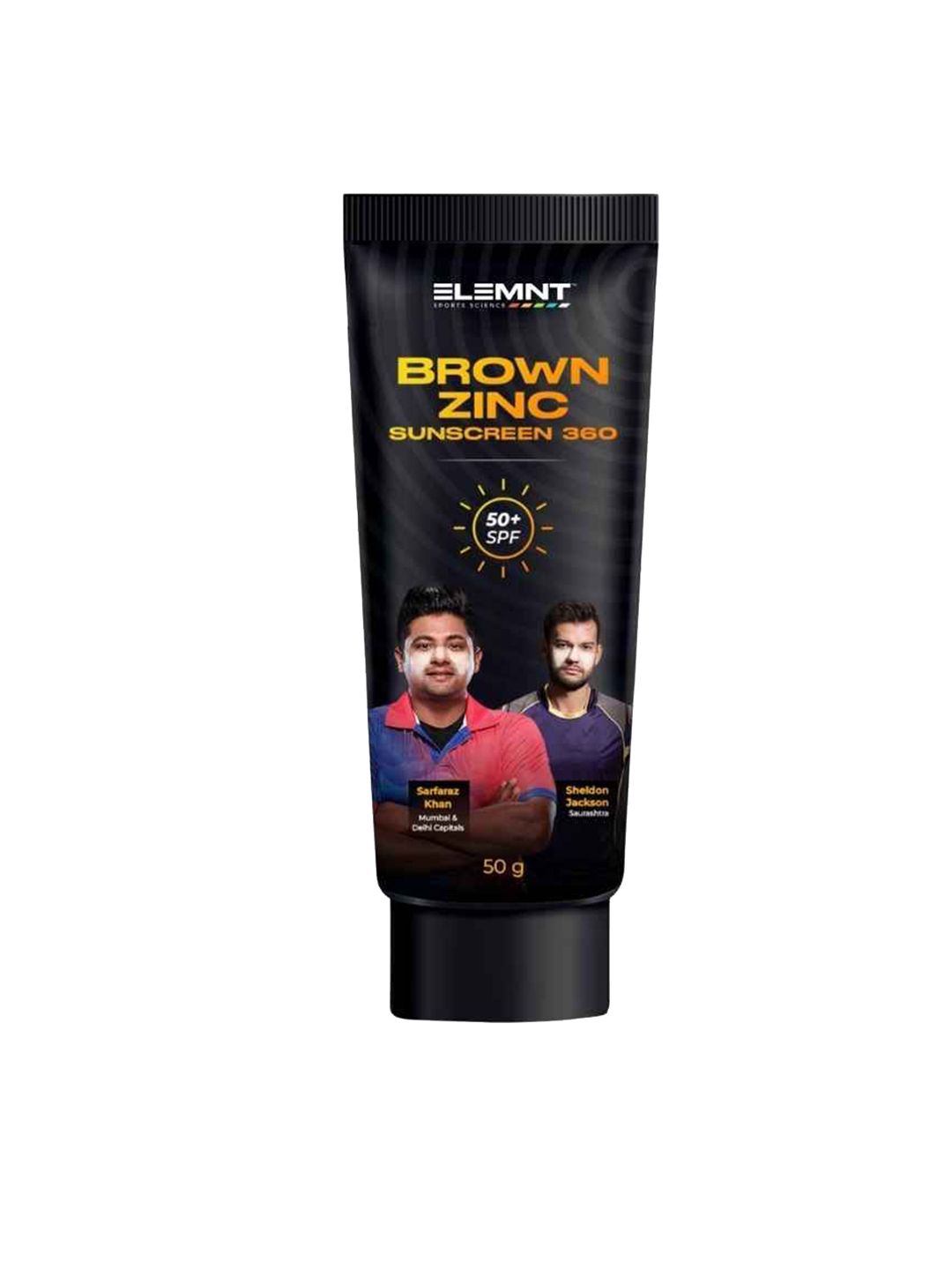 Elemnt Sports Science Brown Zinc SPF 50 Long Lasting Sunscreen 360 - 50gm-image-31